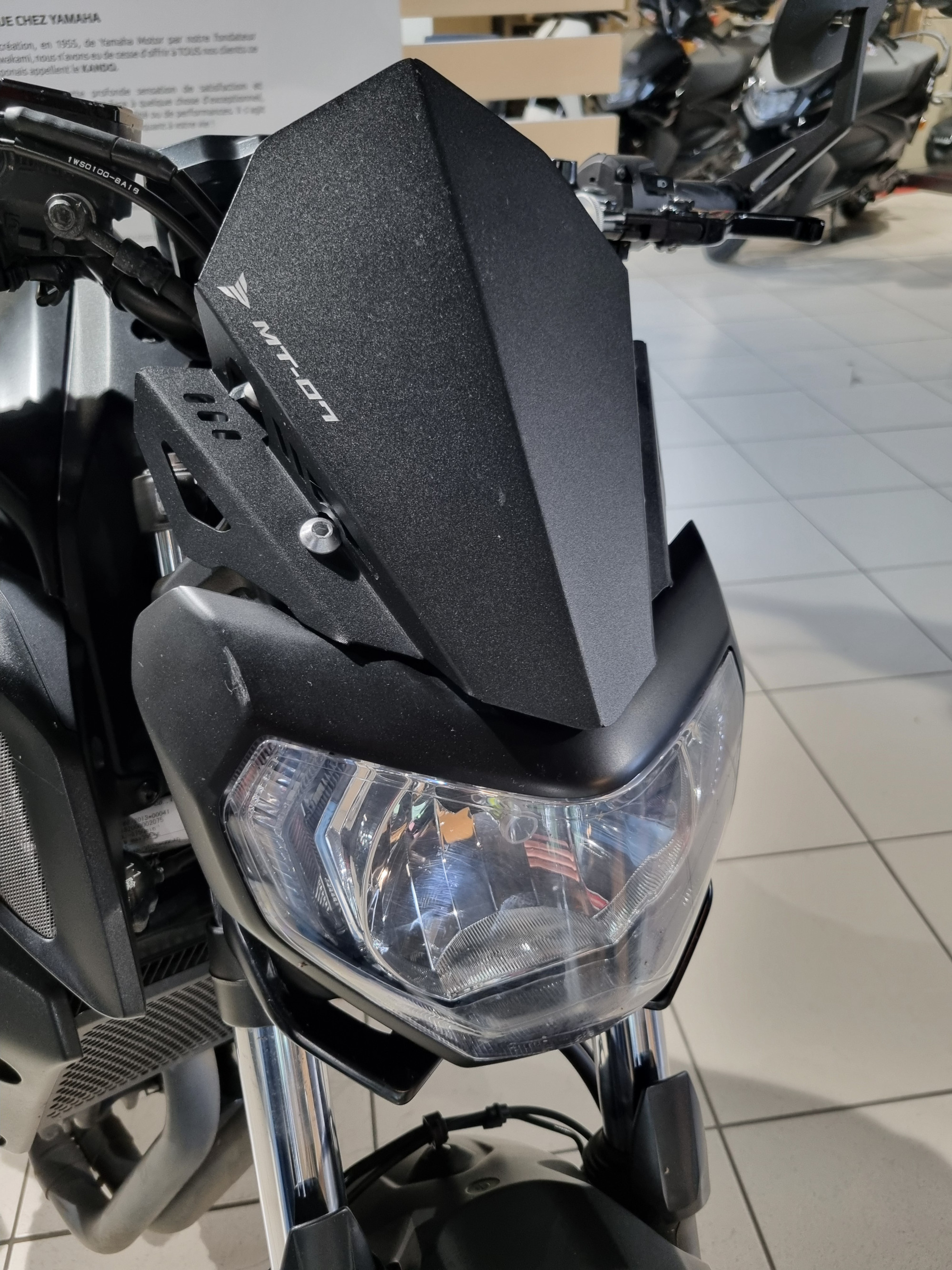 photo de YAMAHA MT-07 (47.5CV) 695 occasion de couleur  en vente à Orvault n°2