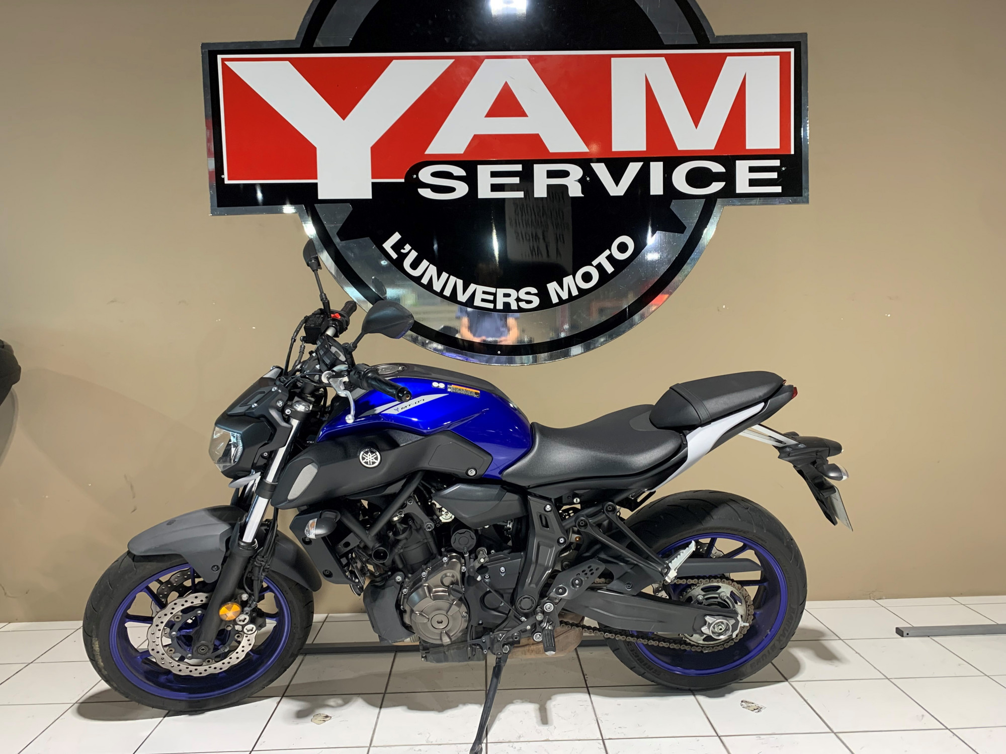 photo de YAMAHA MT-07 (47.5CV) 695 occasion de couleur  en vente à Toulouse n°2