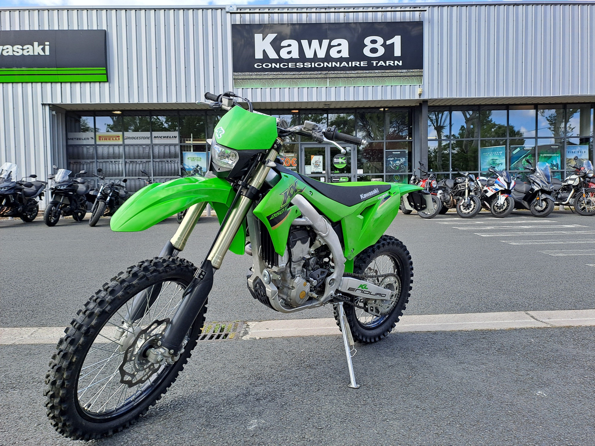 Annonce moto Kawasaki KX250F ENDURO