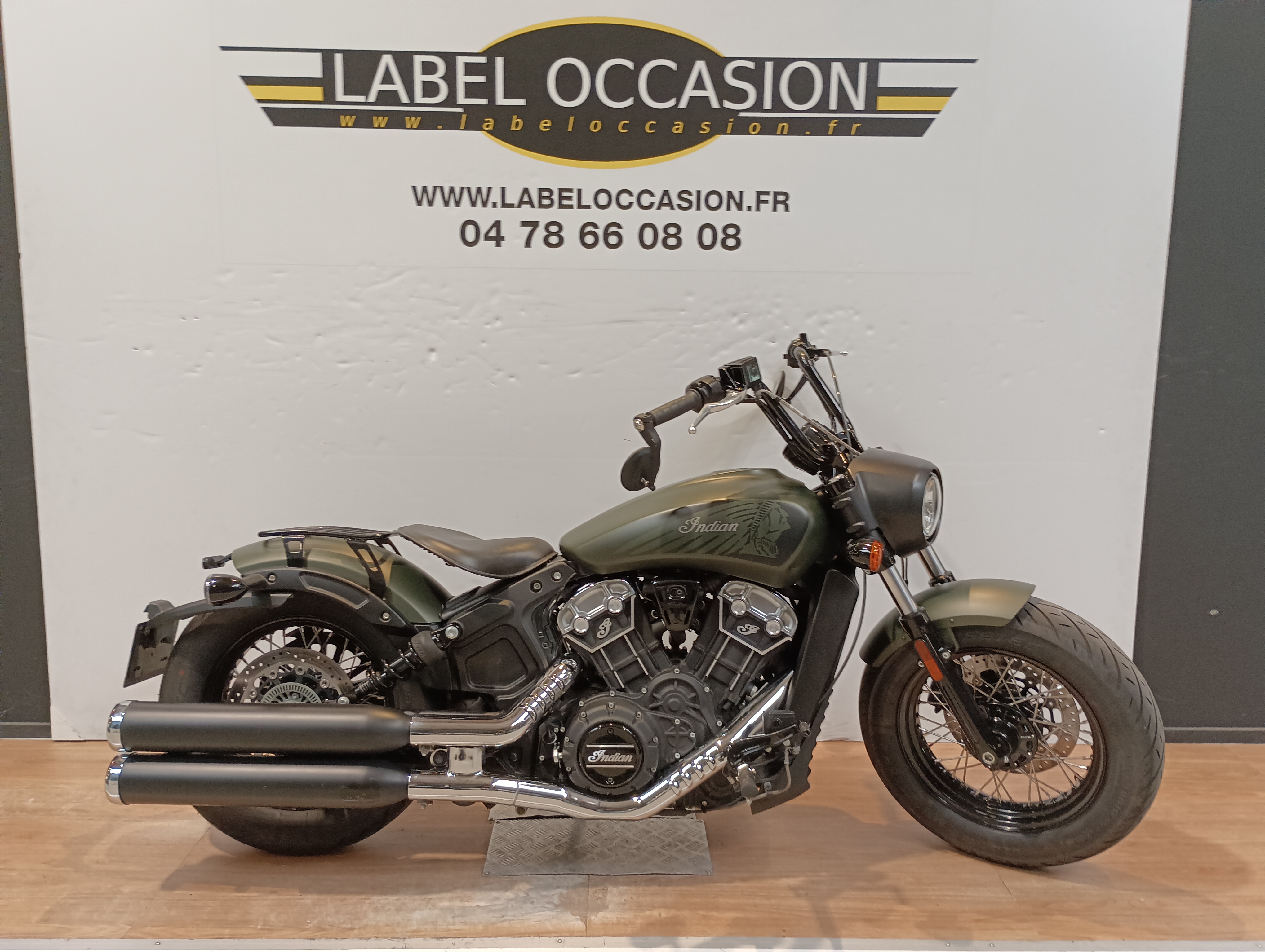 photo de INDIAN SCOUT BOBBER TWENTY 1200 occasion de couleur  en vente à Limonest n°1