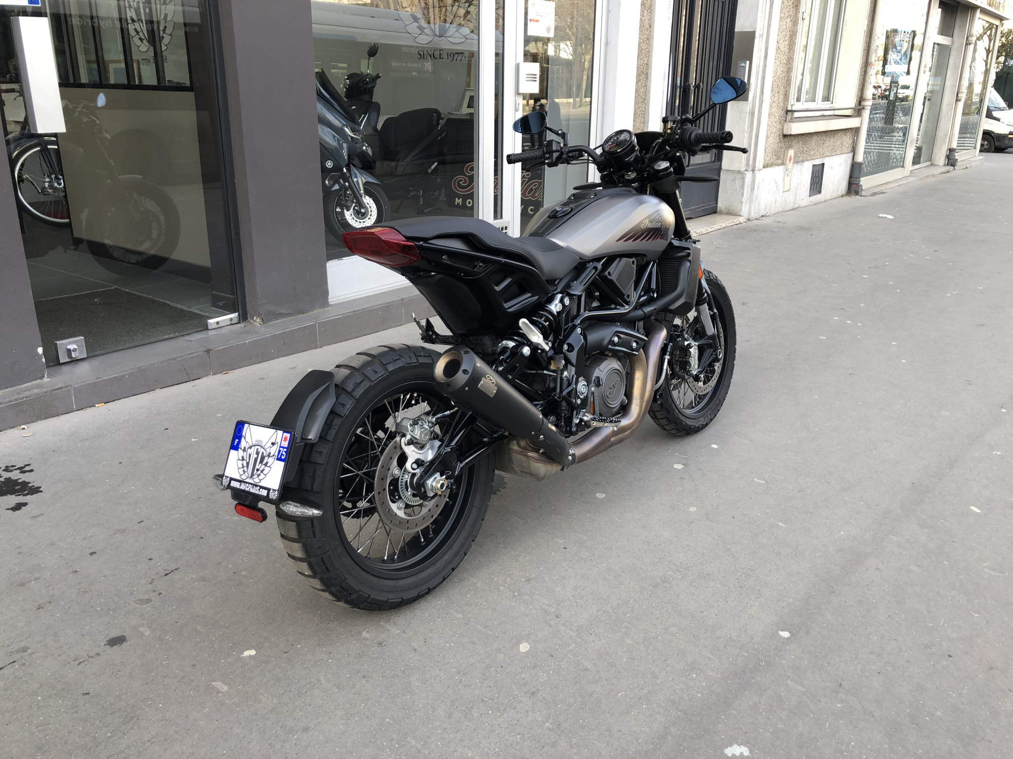 photo de INDIAN FTR 1200 RALLY 1200 occasion de couleur  en vente à Paris 17 n°3