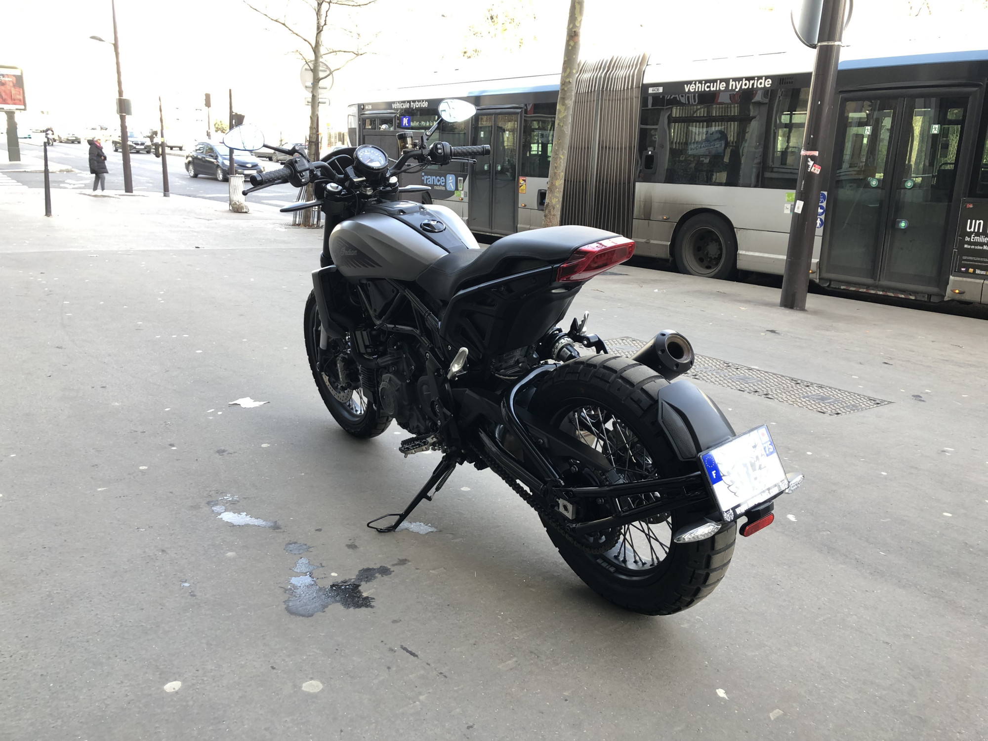 photo de INDIAN FTR 1200 RALLY 1200 occasion de couleur  en vente   Paris 17