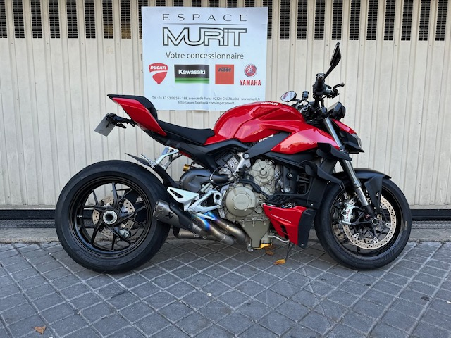 photo de DUCATI STREEFIGHTER V4 1103 occasion de couleur  en vente à Chatillon n°3