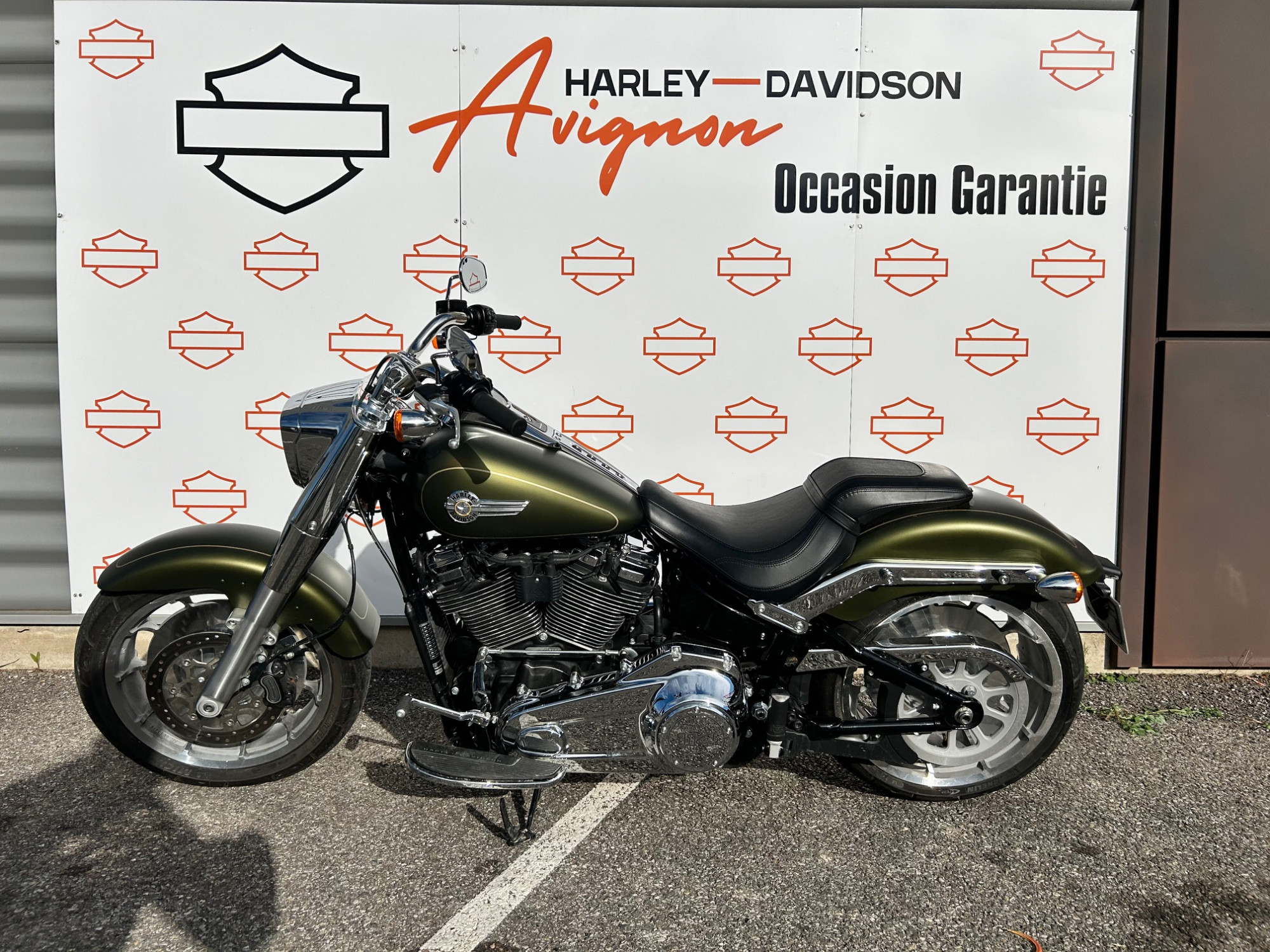 photo de HARLEY DAVIDSON SOFTAIL FAT BOY 1868 1868 occasion de couleur  en vente à Rochefort Du Gard n°2