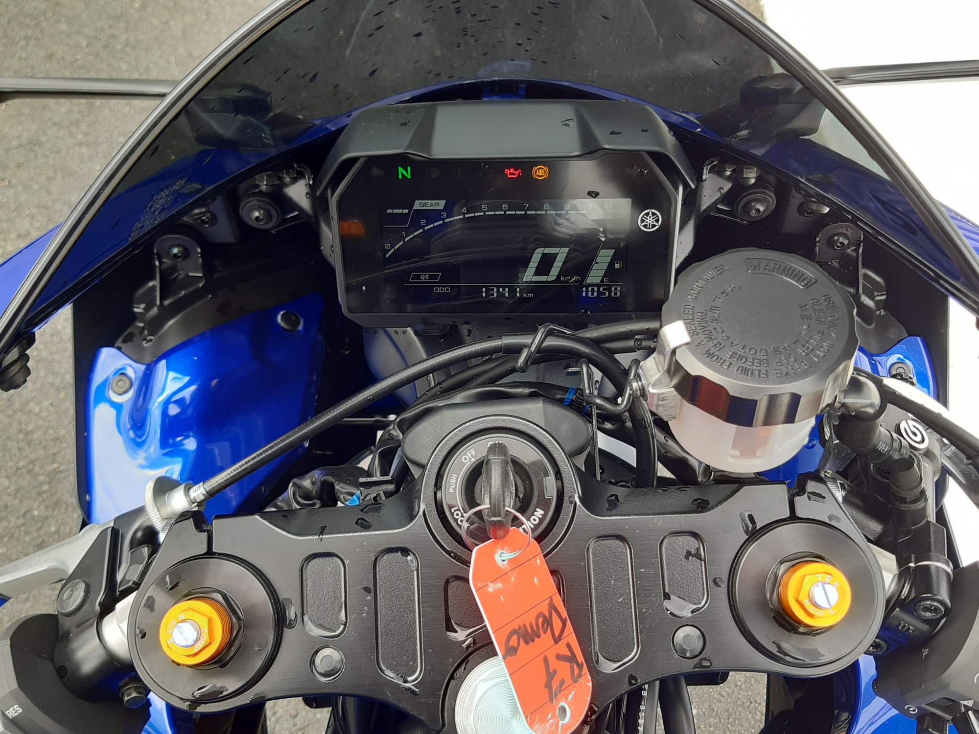 photo de YAMAHA YZF-R7 700 occasion de couleur  en vente à Bieville Beuville n°3