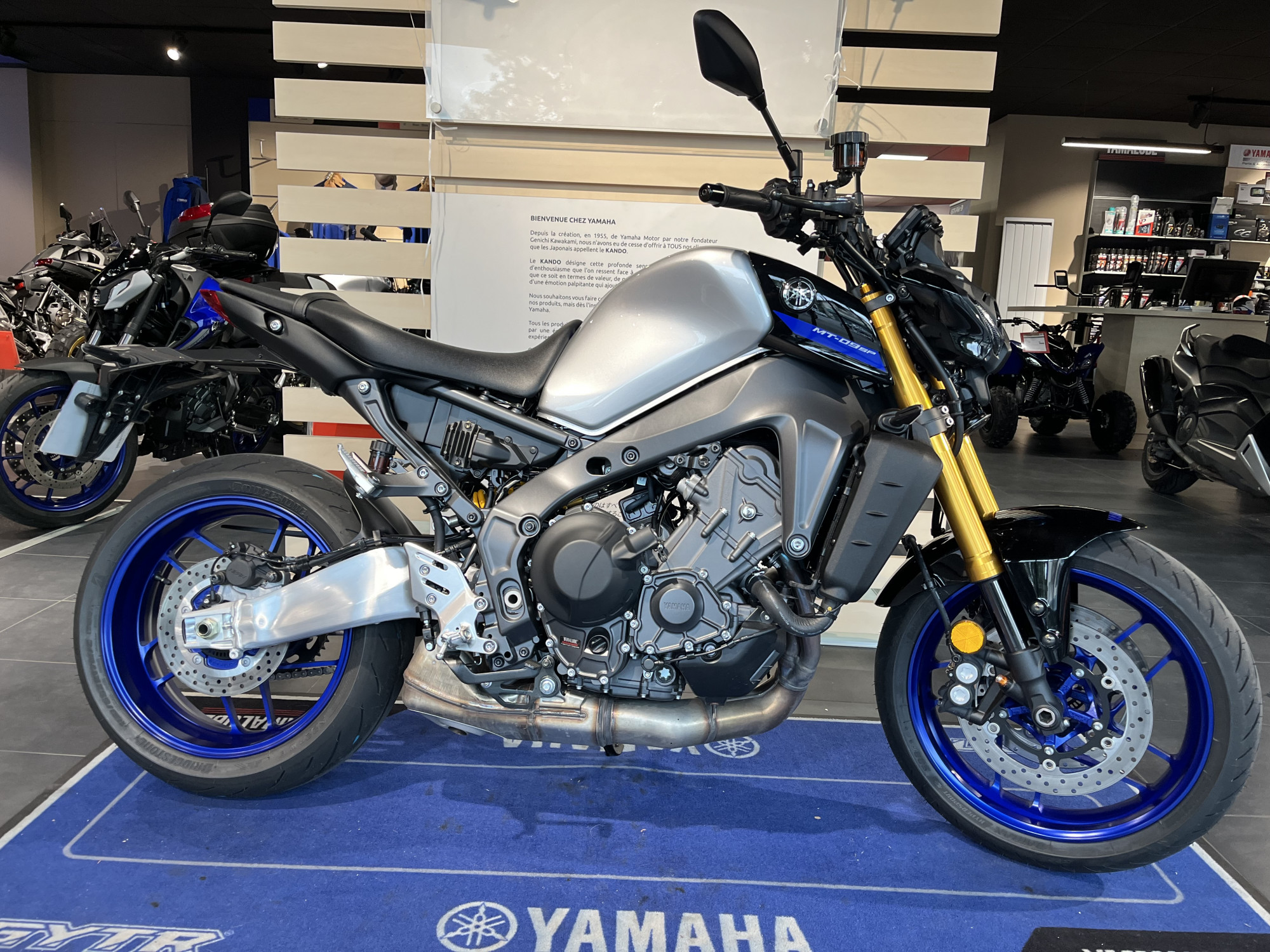 photo de YAMAHA MT-09 SP 890 occasion de couleur  en vente à Thonon Les Bains n°2