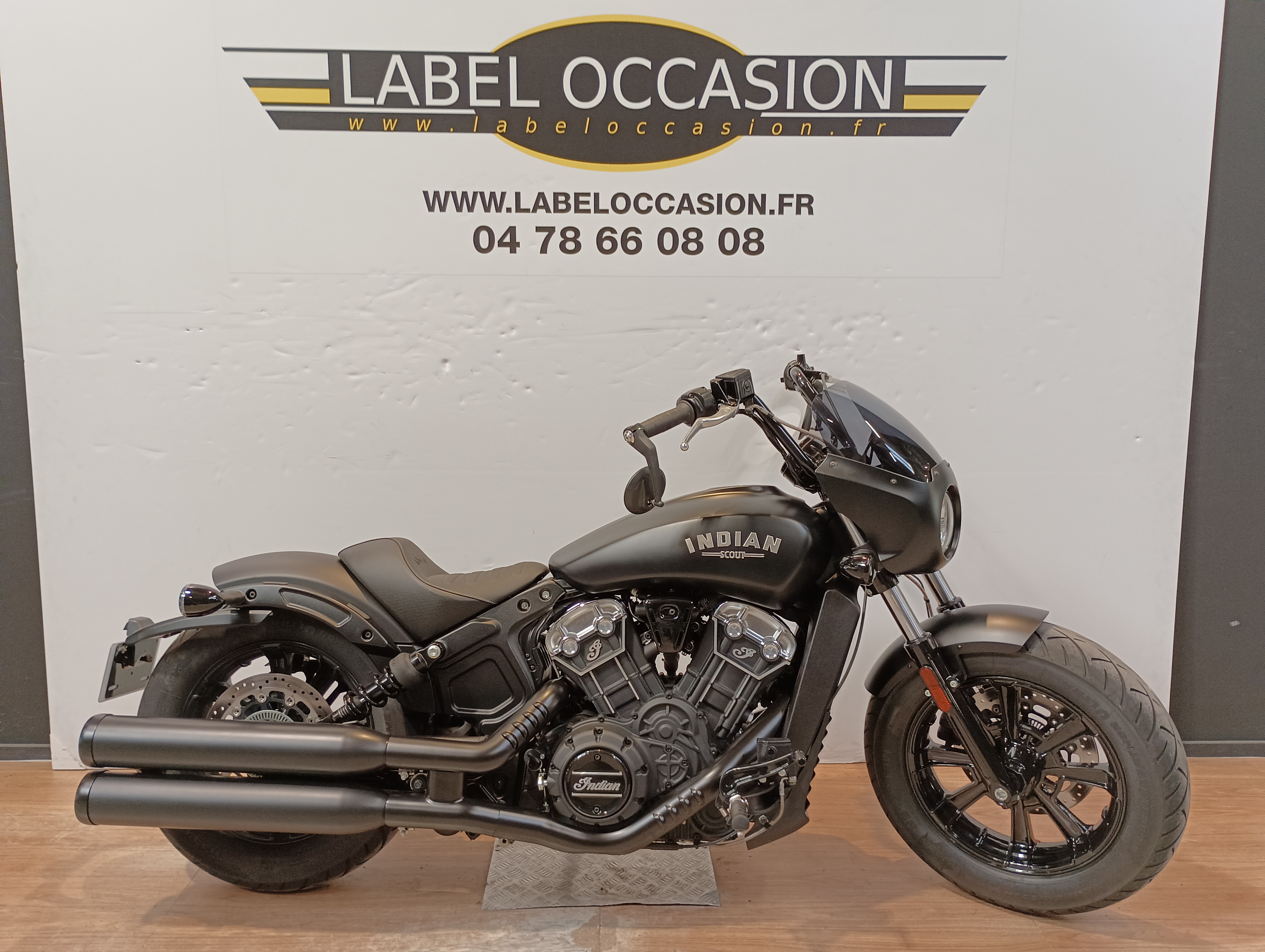 photo de INDIAN SCOUT BOBBER 1200 occasion de couleur  en vente à Limonest n°2