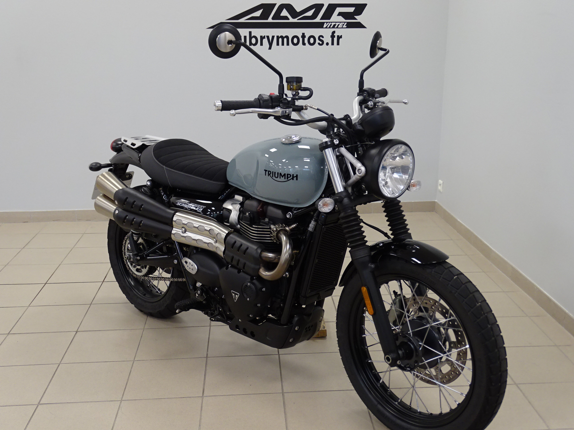 photo de TRIUMPH SCRAMBLER 900 900 occasion de couleur  en vente à Vittel n°2