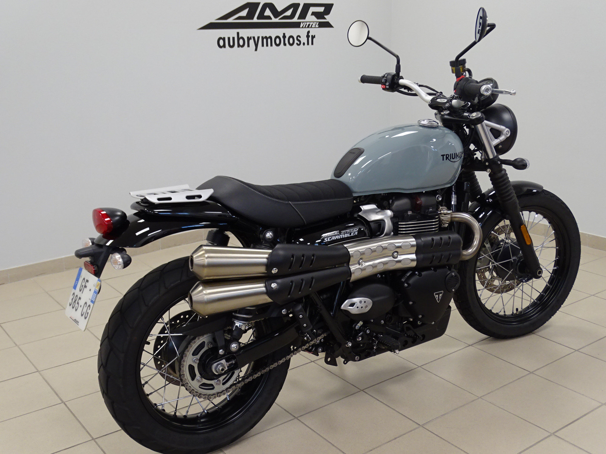 photo de TRIUMPH SCRAMBLER 900 900 occasion de couleur  en vente à Vittel n°3