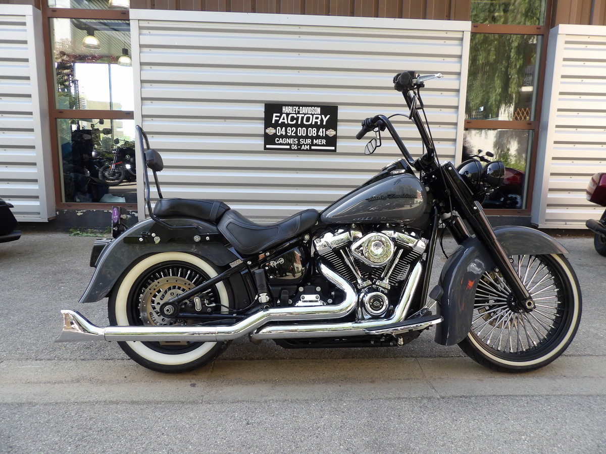 photo de HARLEY DAVIDSON SOFTAIL DELUXE 1745 1745 occasion de couleur  en vente à Cagnes Sur Mer n°3