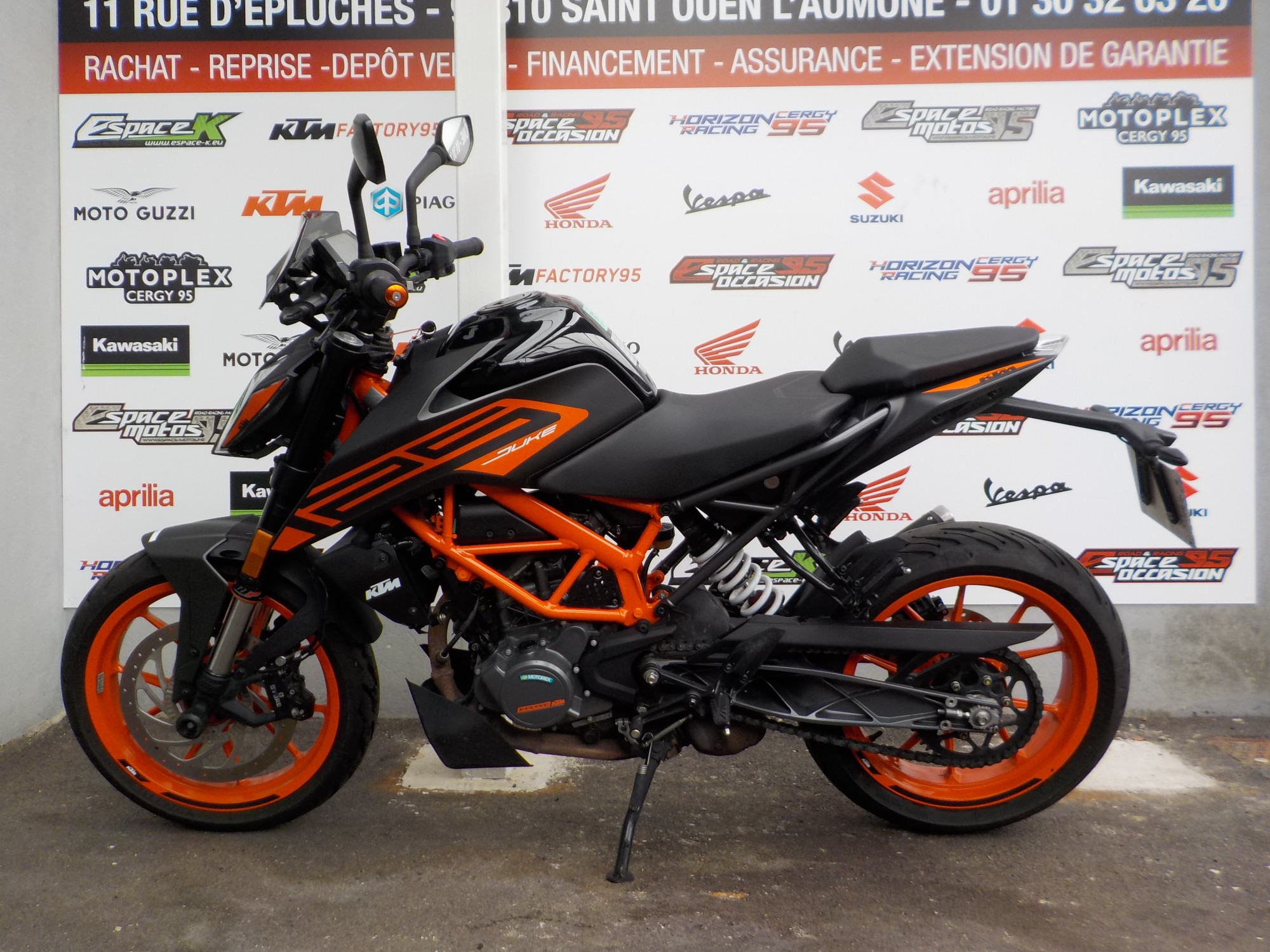 photo de KTM 125 DUKE ABS 125 occasion de couleur  en vente à St Ouen L Aumone n°3