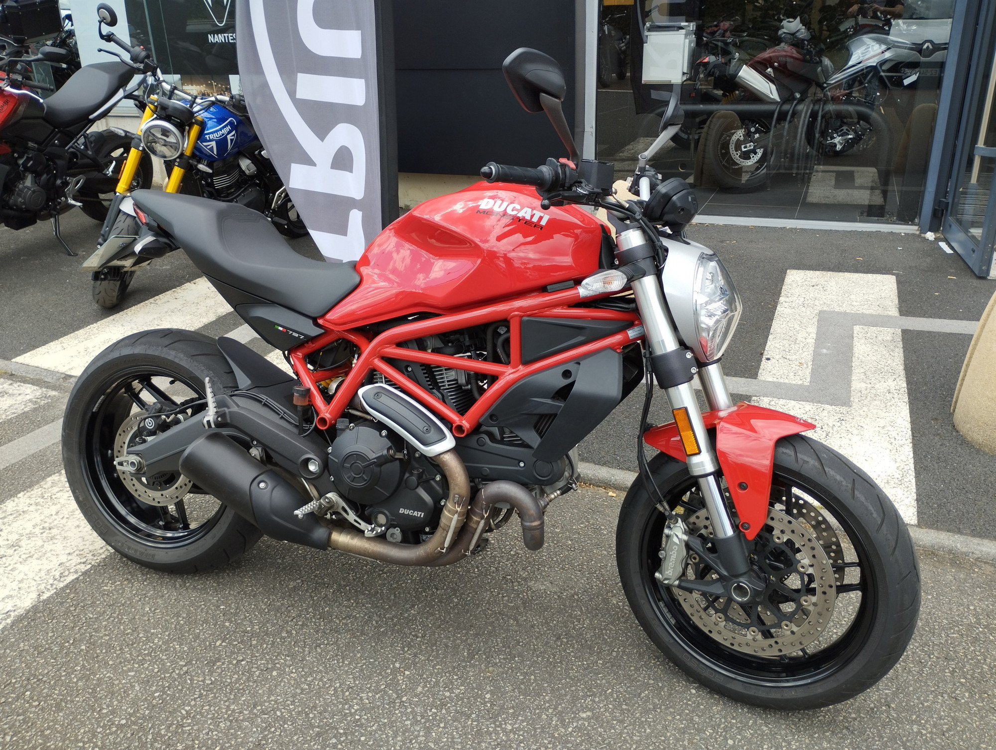 photo de DUCATI MONSTER 797 797 occasion de couleur  en vente à Orvault n°2