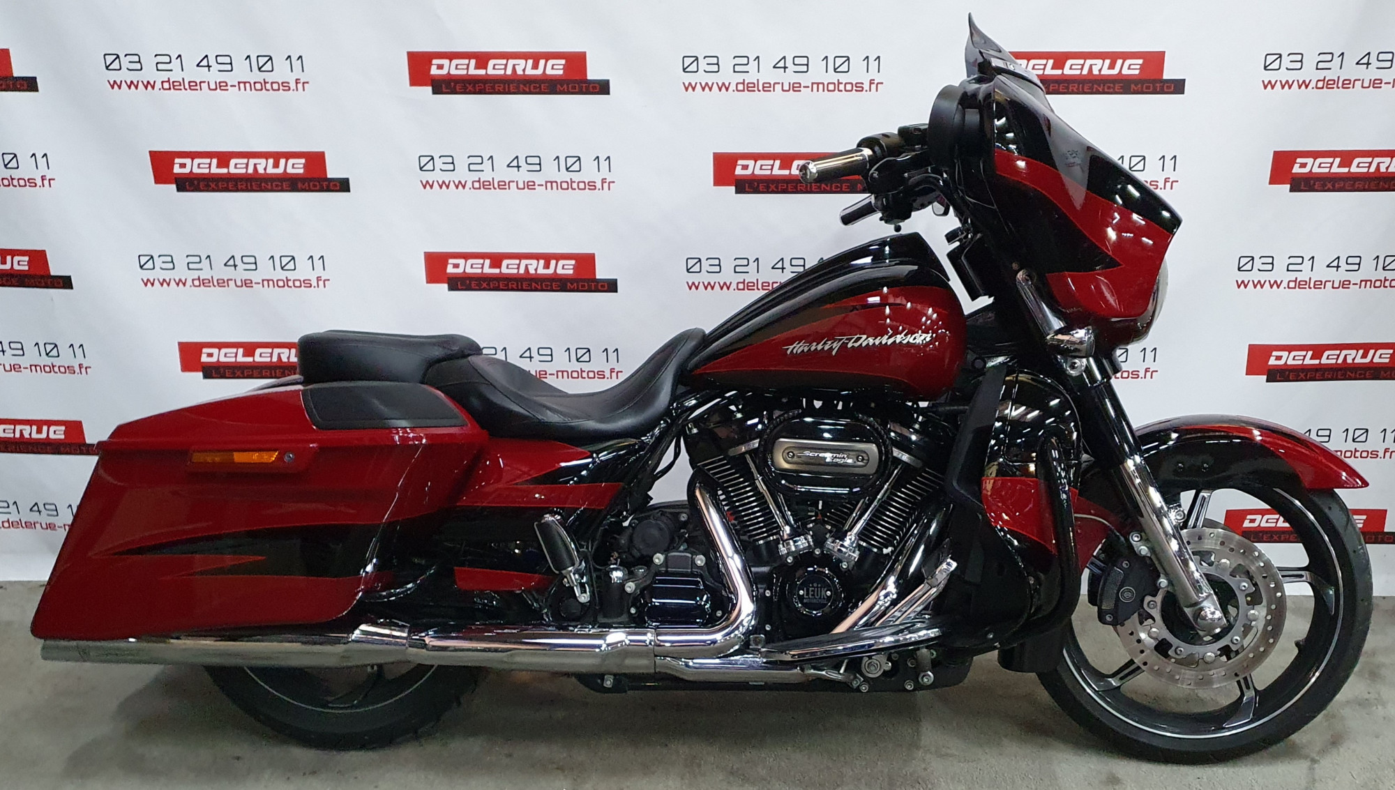 photo de HARLEY DAVIDSON TOURING STREET GLIDE 1868 CVO 1868 occasion de couleur  en vente à Noyelles Sous Lens n°2