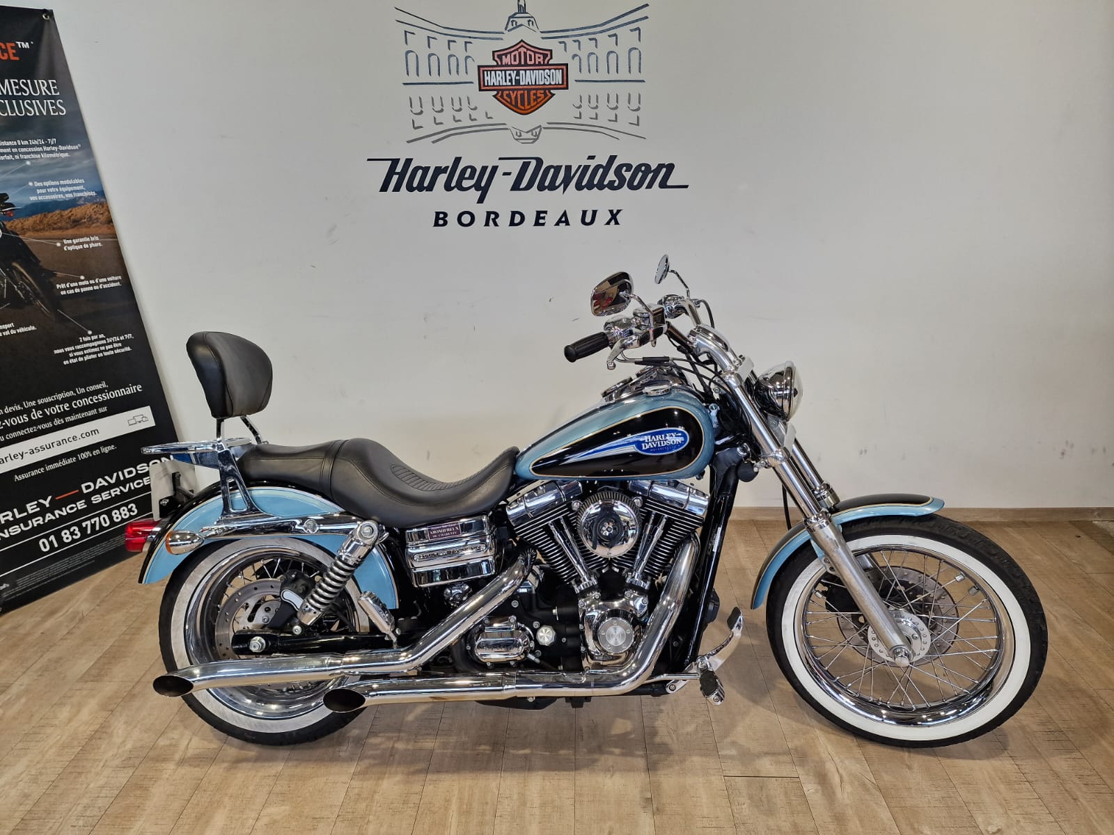 photo de HARLEY DAVIDSON DYNA CUSTOM 1584 1584 occasion de couleur  en vente   Begles