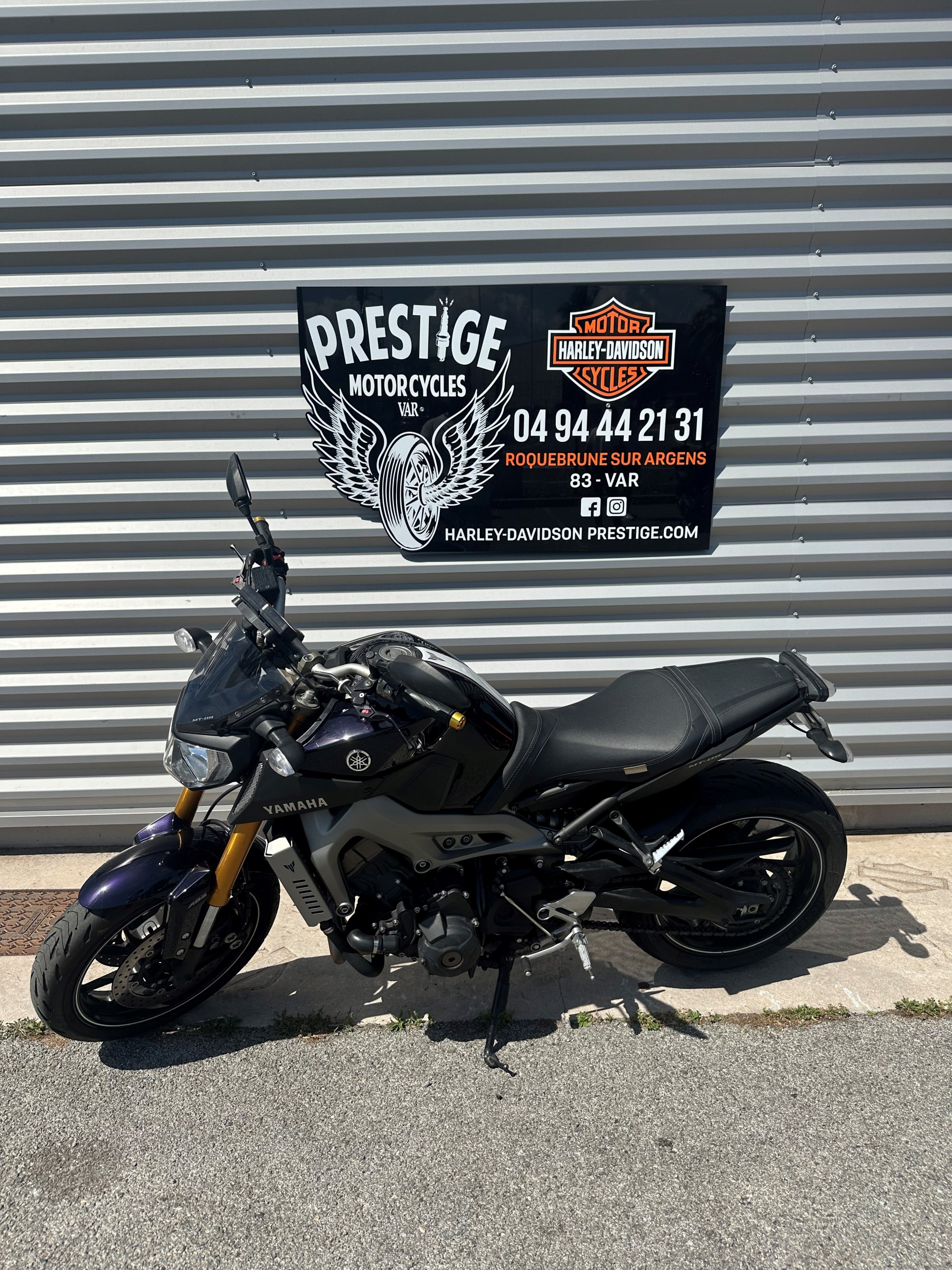 photo de YAMAHA MT-09 850 occasion de couleur  en vente à Roquebrune Sur Argens n°3