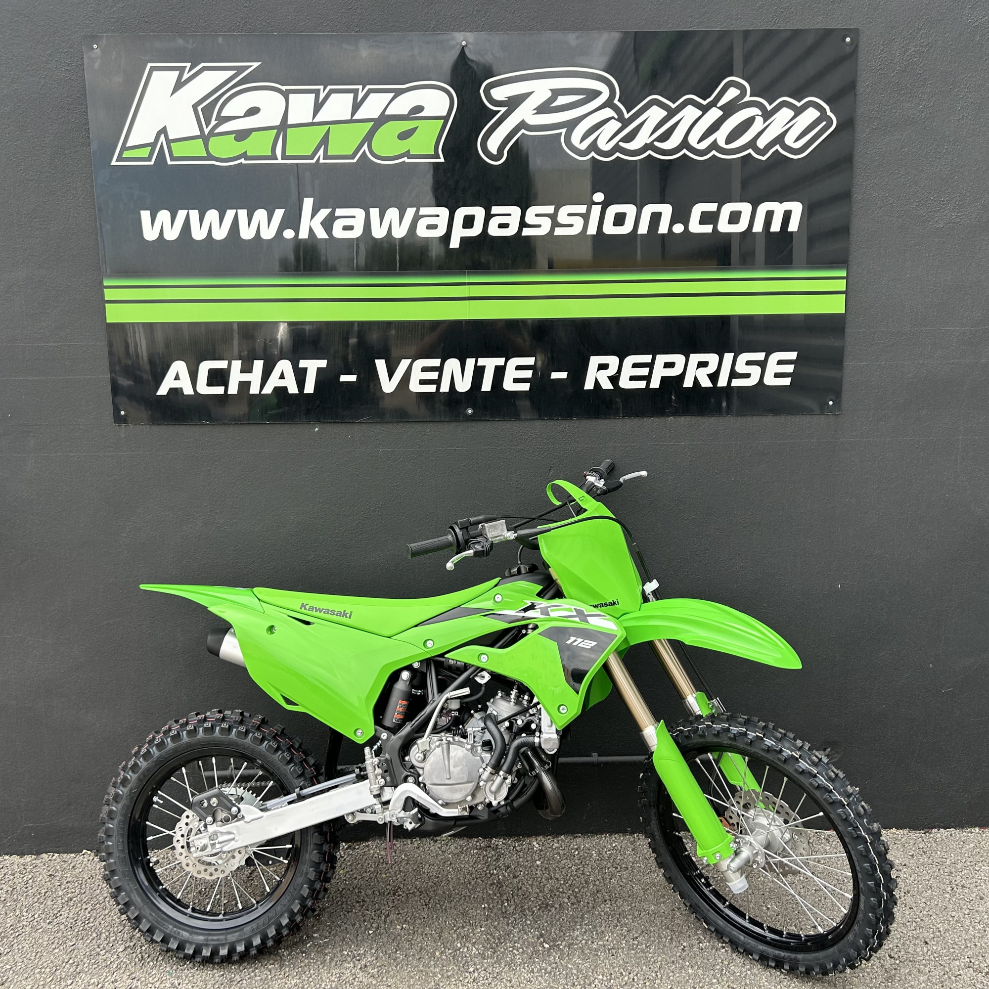 photo de KAWASAKI KX112 112 occasion de couleur  en vente à Ales n°2