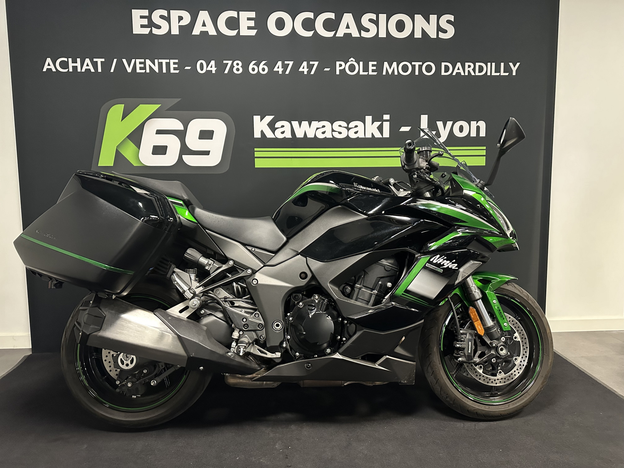 photo de KAWASAKI NINJA 1000 SX TOURER 1000 occasion de couleur  en vente à Dardilly n°3