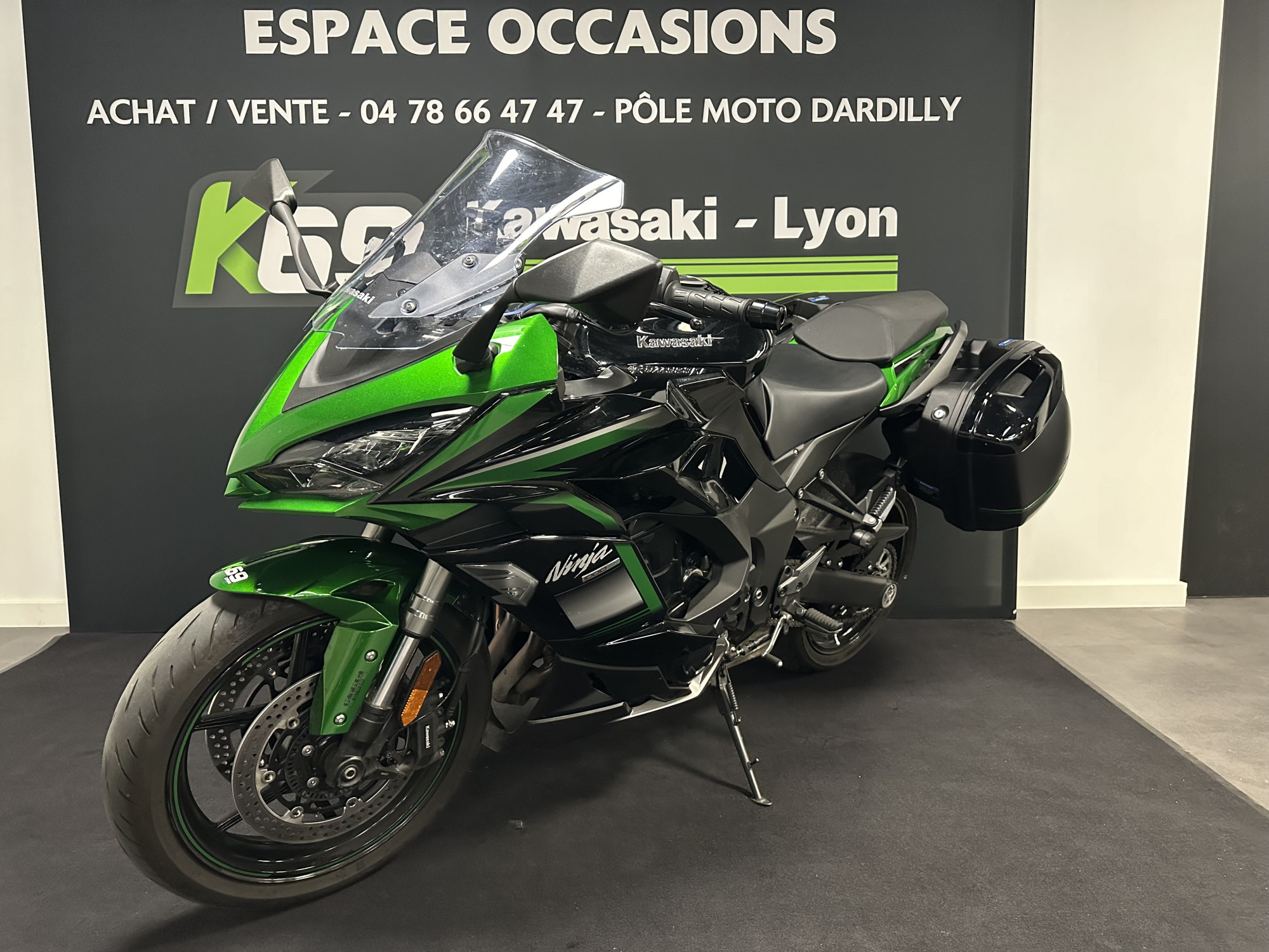 photo de KAWASAKI NINJA 1000 SX TOURER 1000 occasion de couleur  en vente à Dardilly n°1