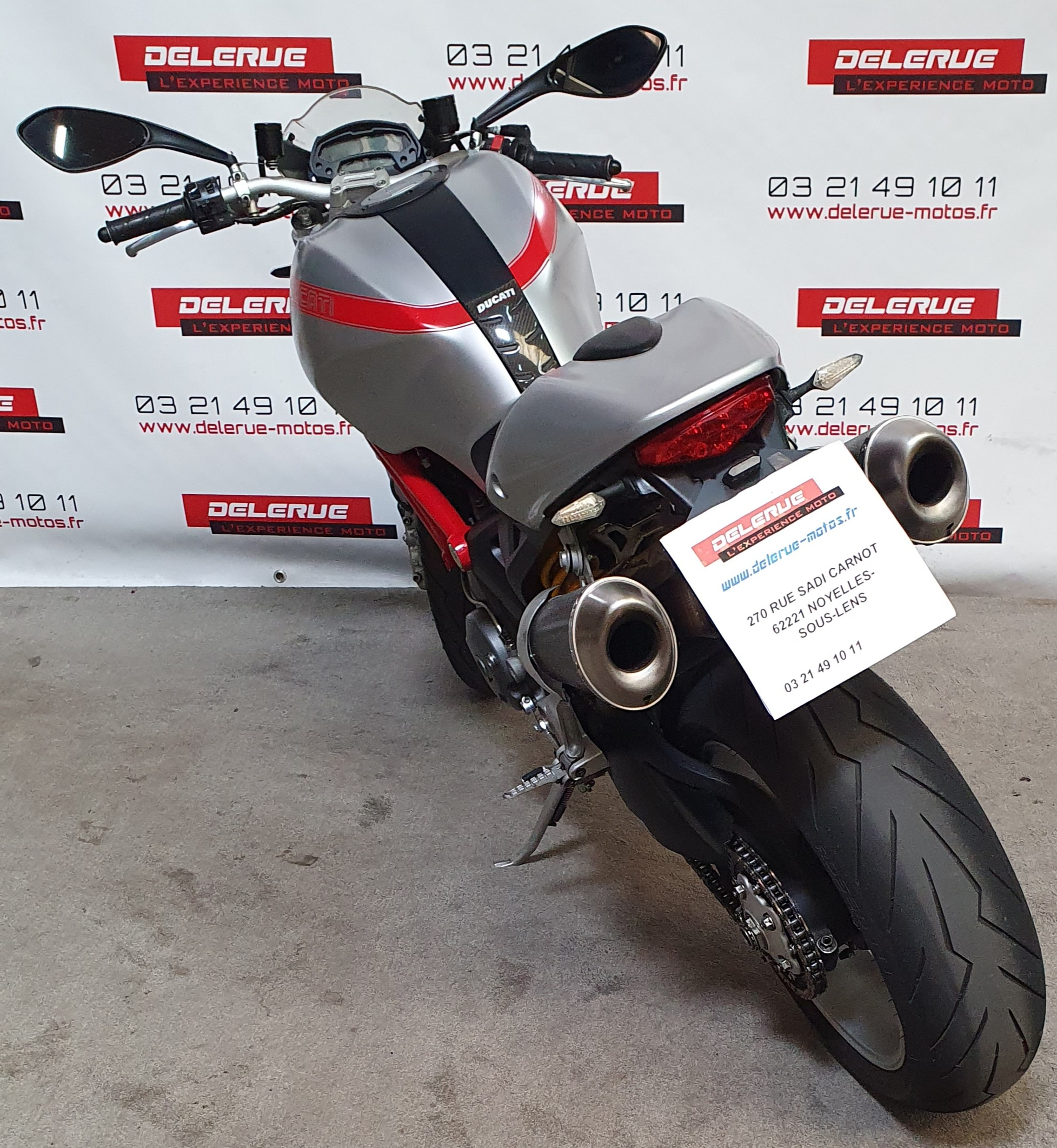 photo de DUCATI 1100 MONSTER 1100 occasion de couleur  en vente   Noyelles Sous Lens