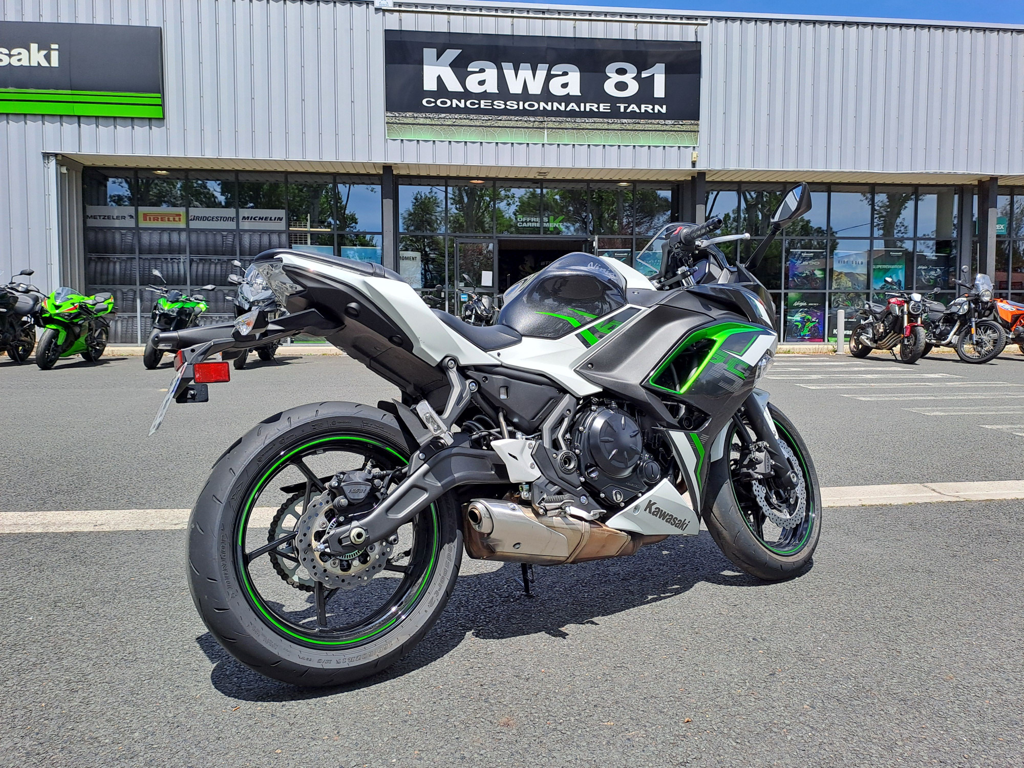 photo de KAWASAKI NINJA 650 47.5 650 occasion de couleur  en vente à Albi n°3