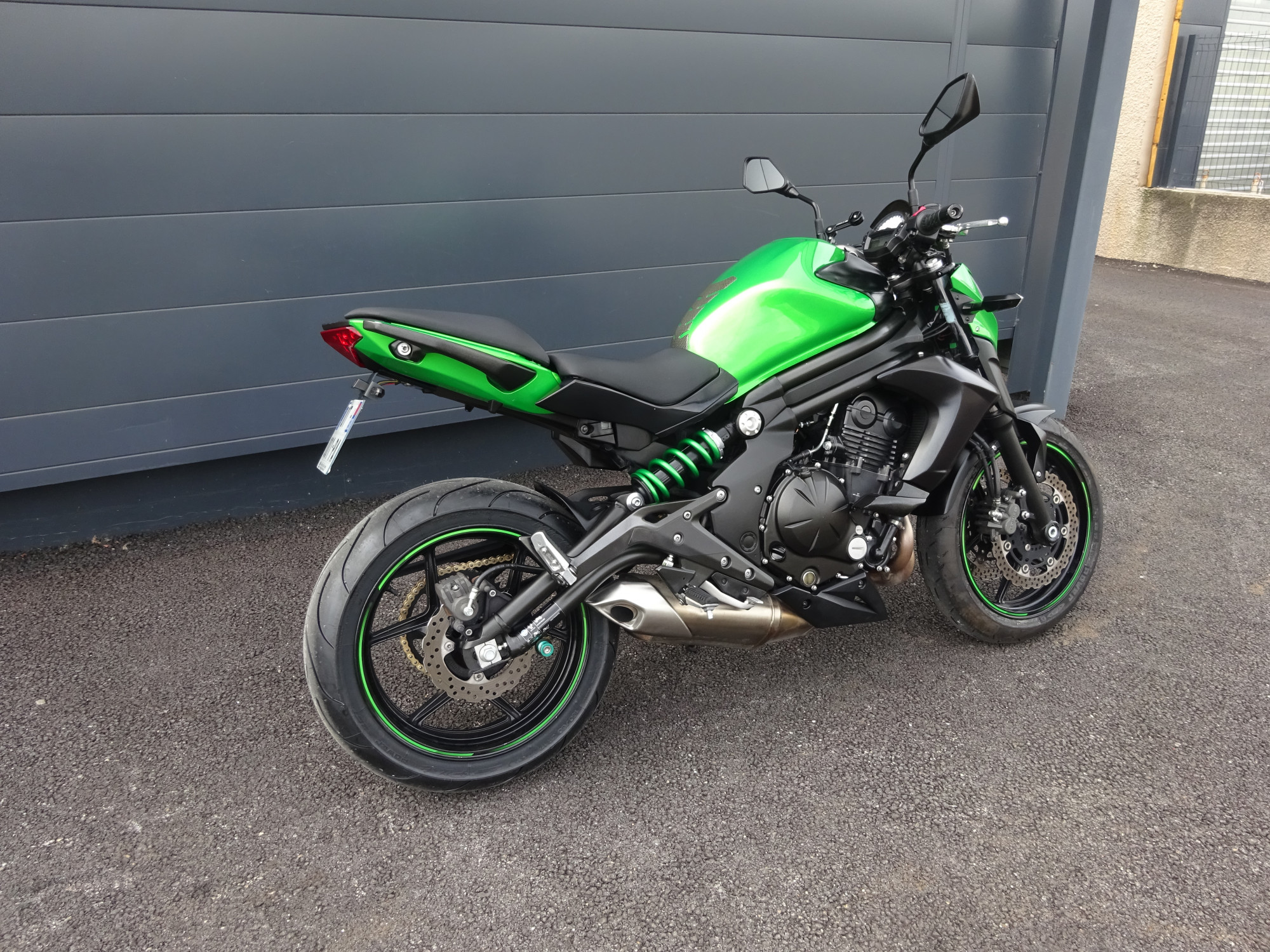 photo de KAWASAKI ER-6 (47.5CV) 6 occasion de couleur  en vente à Ales n°1