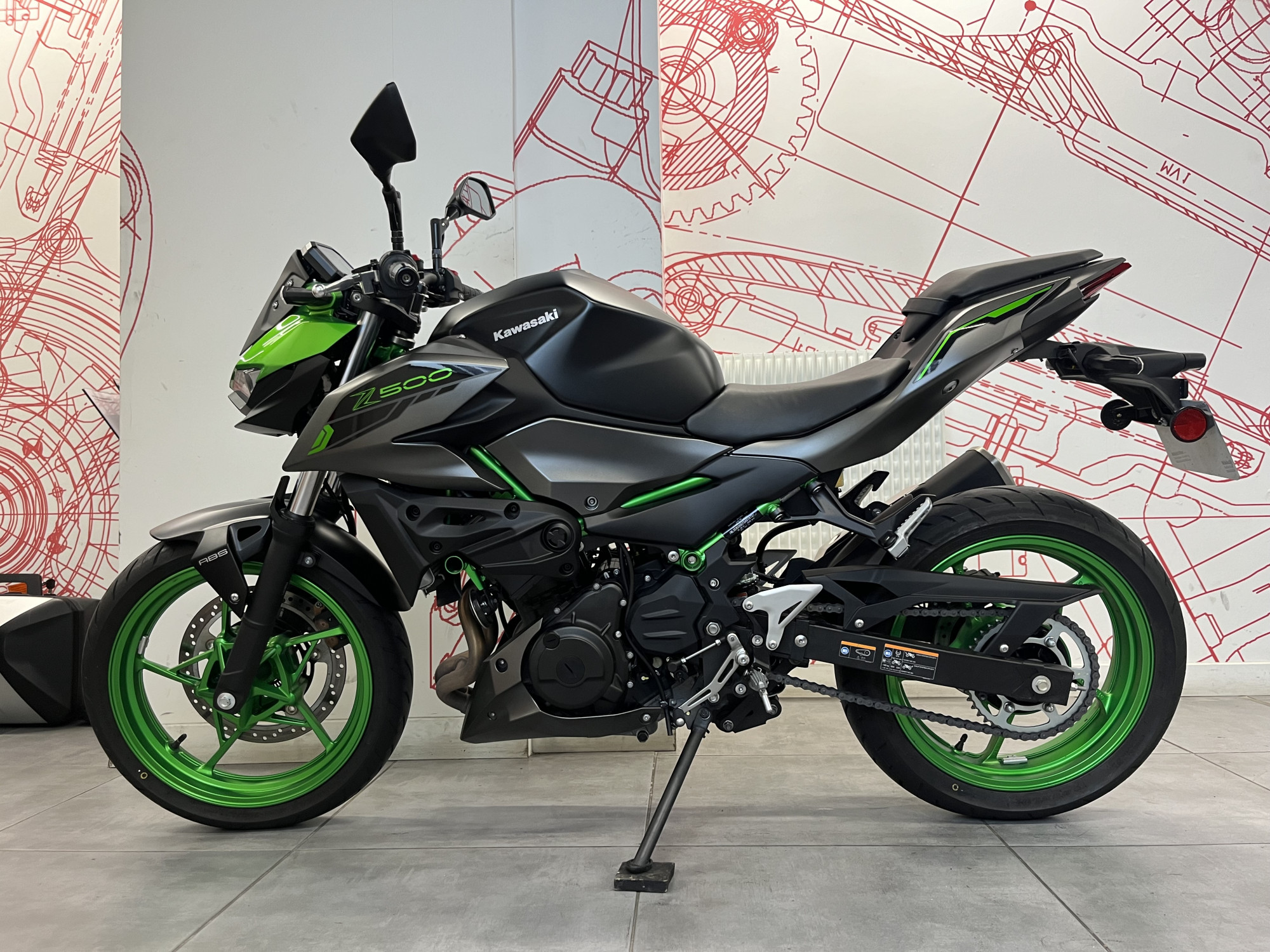 photo de KAWASAKI Z 500 500 occasion de couleur  en vente à Paris 12 n°3