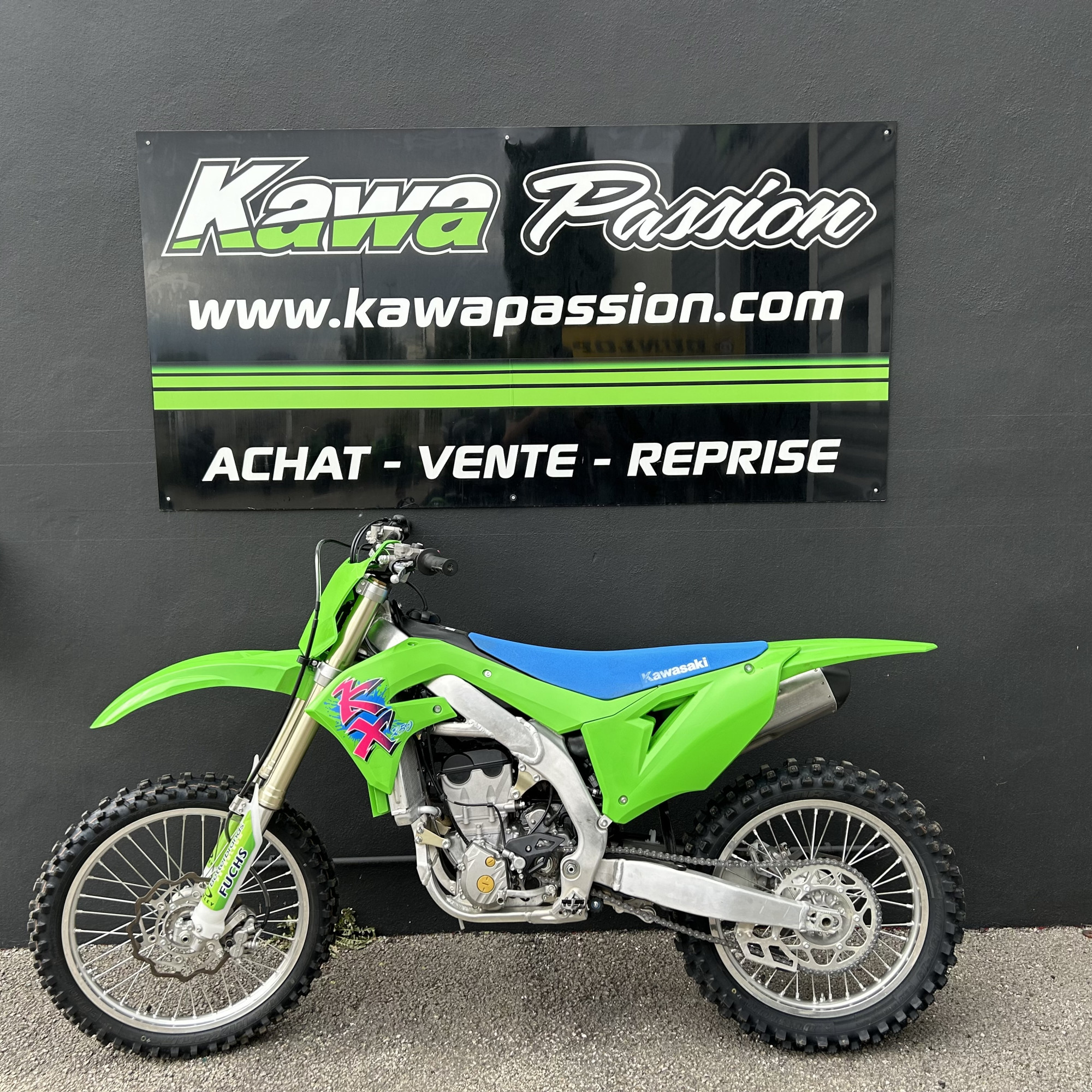 photo de KAWASAKI KX 250 occasion de couleur  en vente à Ales n°2