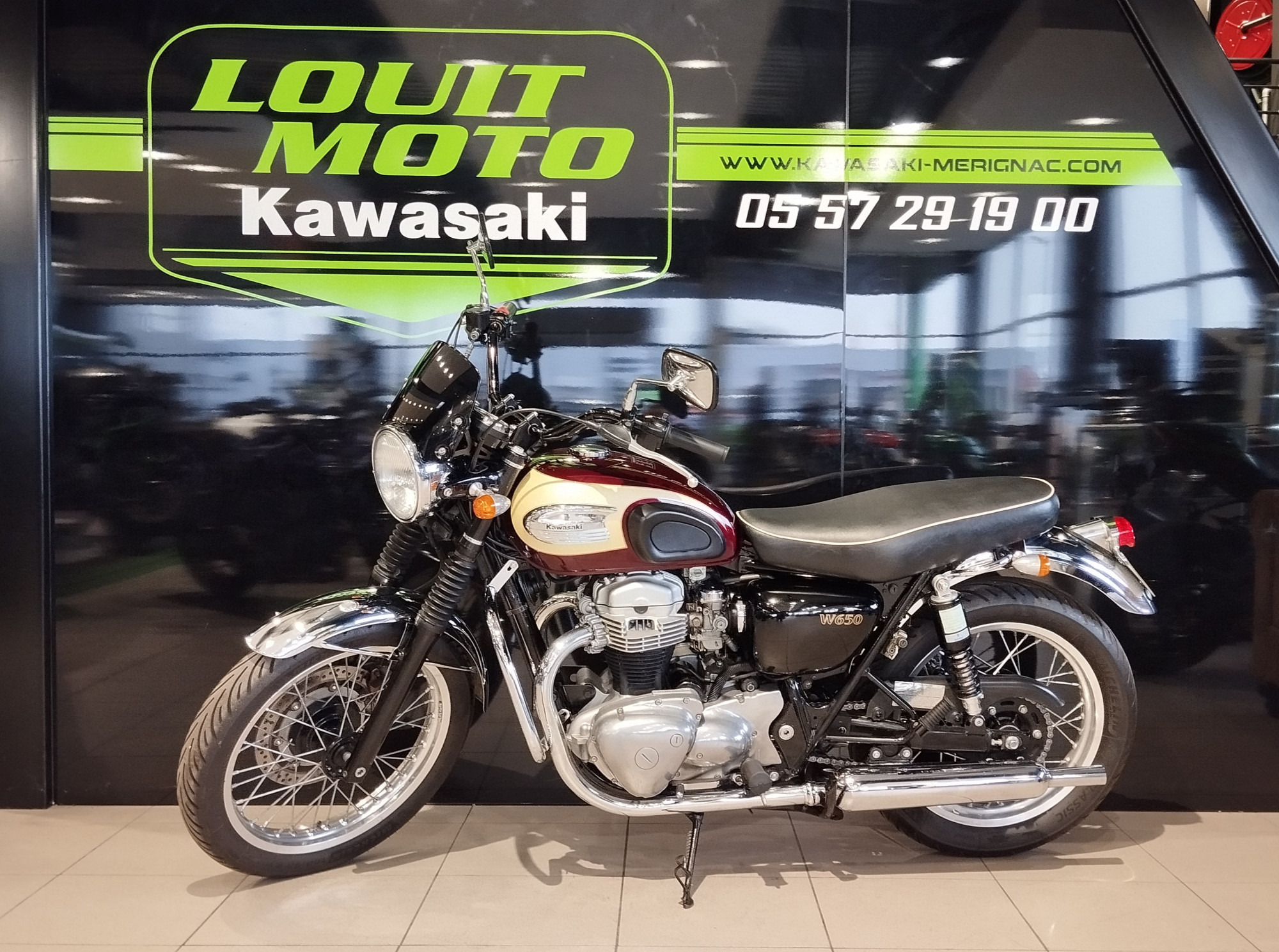 photo de KAWASAKI W 650 650 occasion de couleur  en vente à Merignac n°2