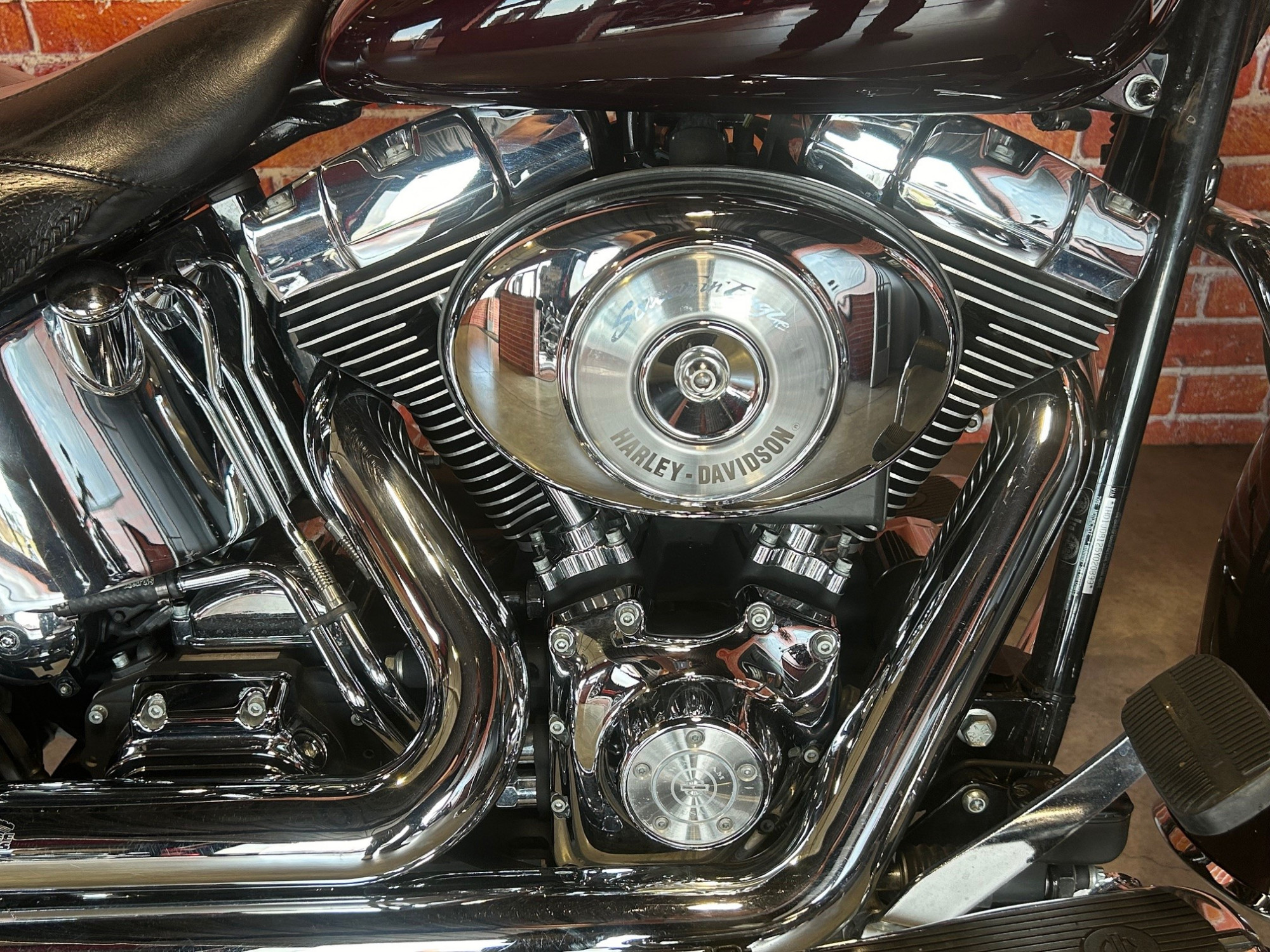 photo de HARLEY DAVIDSON SOFTAIL DELUXE 1450 1450 occasion de couleur  en vente à Fegersheim n°3