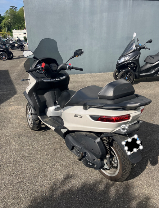 photo de PIAGGIO MP3 500 HPE BUSINESS ABS-ASR 500 occasion de couleur  en vente à Biarritz n°2