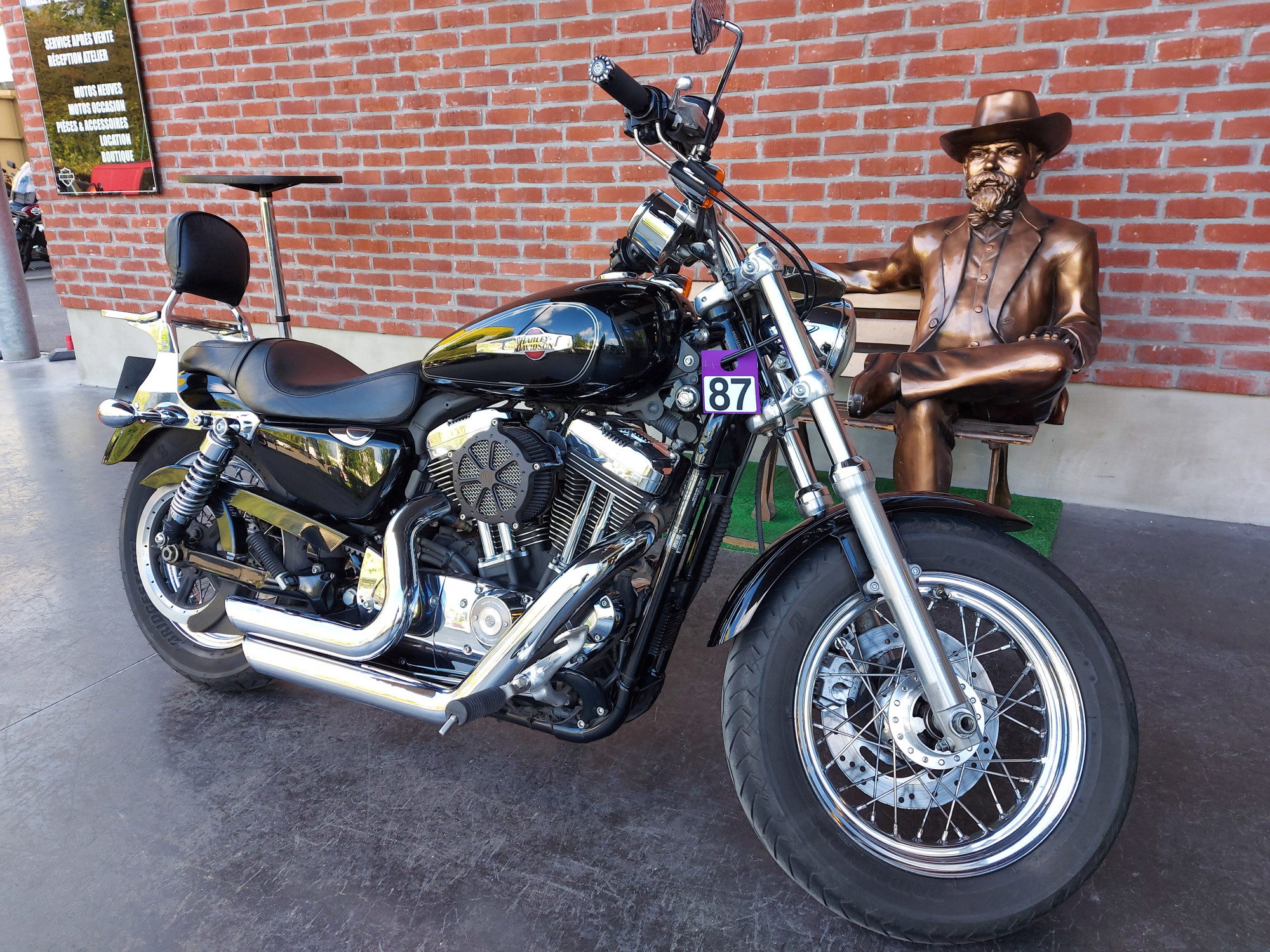 photo de HARLEY DAVIDSON SPORTSTER CUSTOM 1200 CA 1200 occasion de couleur  en vente à Villiers Sur Marne n°3