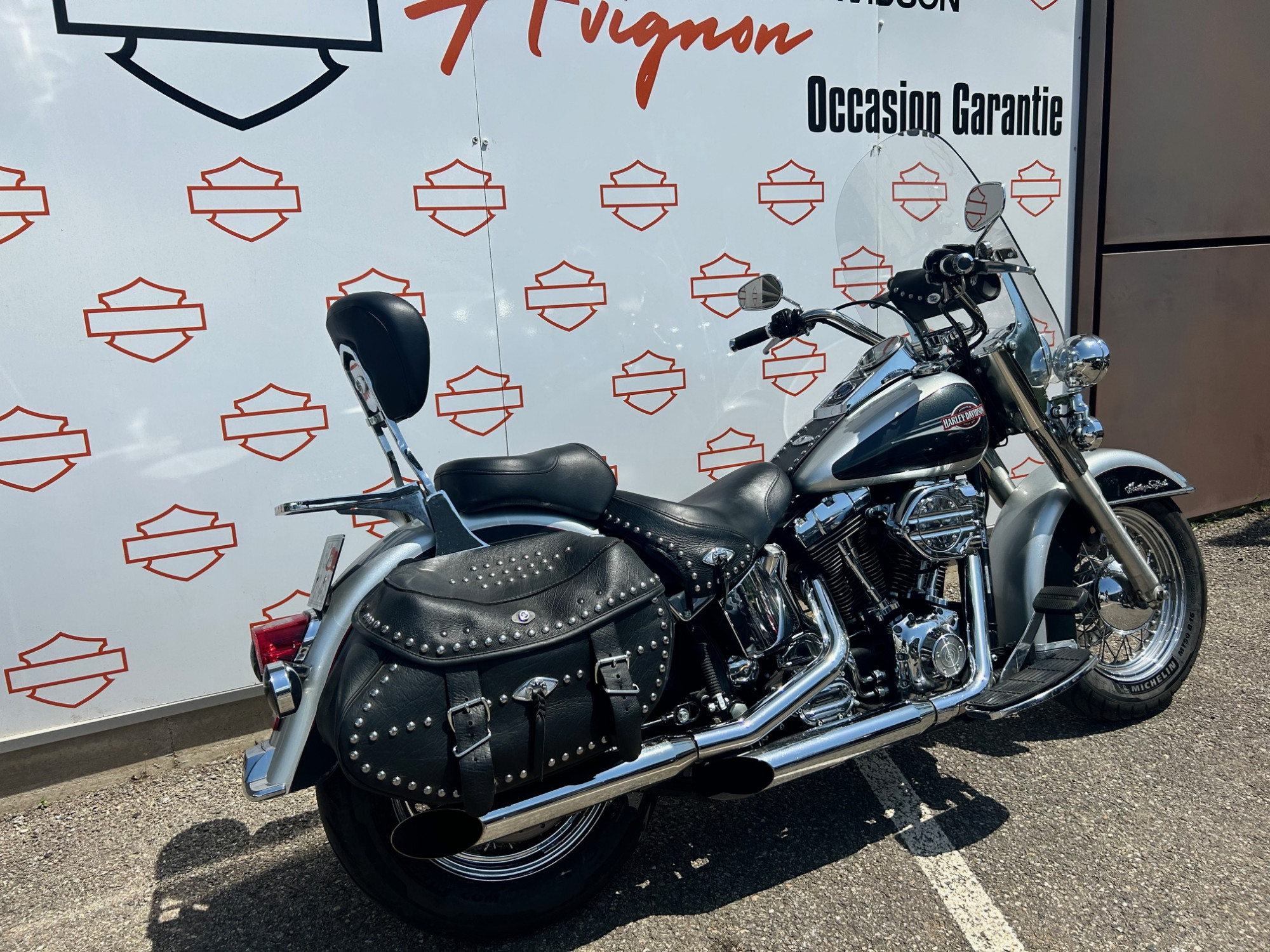 photo de HARLEY DAVIDSON SOFTAIL HERITAGE 1450 1450 occasion de couleur  en vente à Rochefort Du Gard n°2