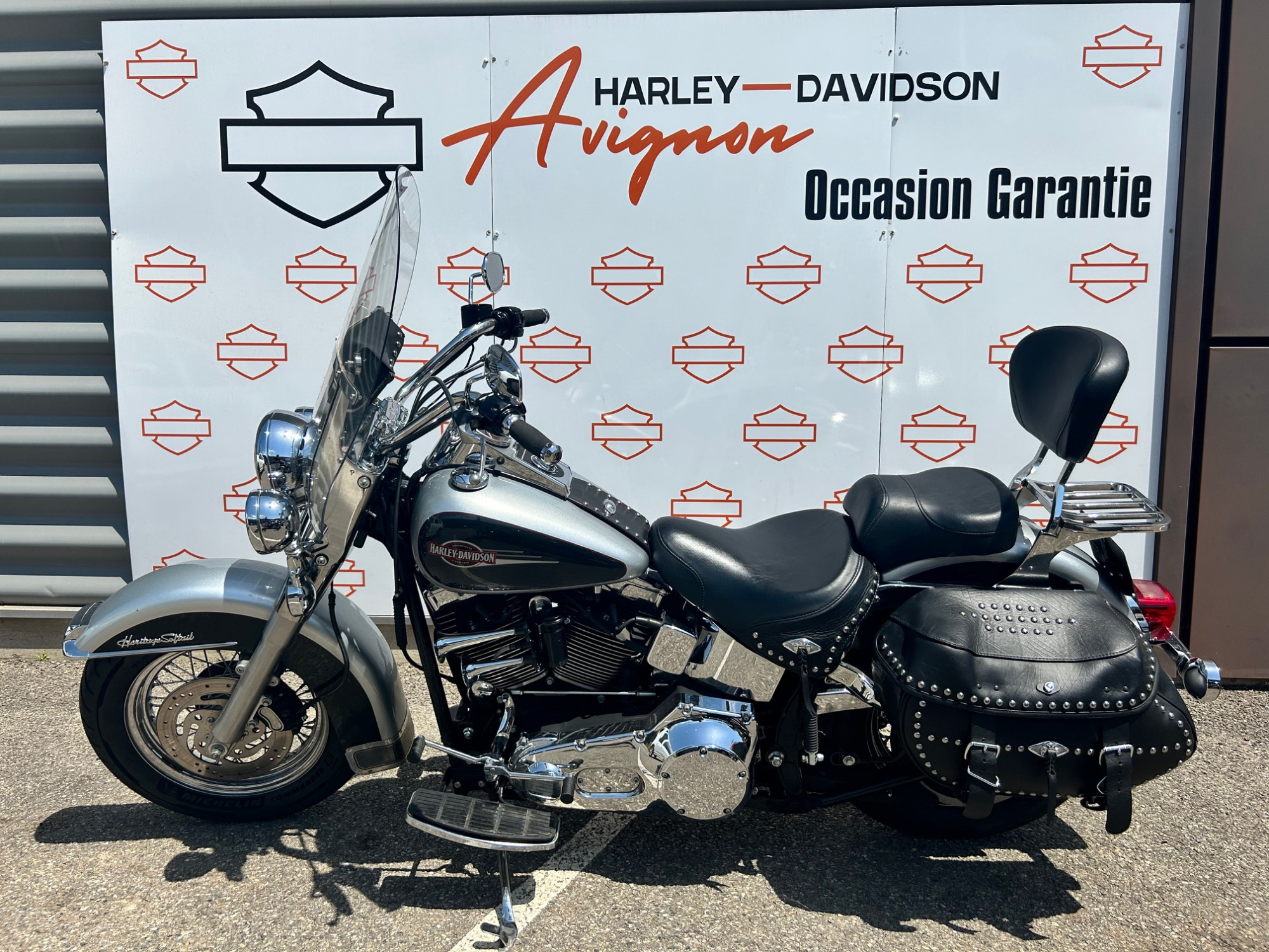 photo de HARLEY DAVIDSON SOFTAIL HERITAGE 1450 1450 occasion de couleur  en vente à Rochefort Du Gard n°3