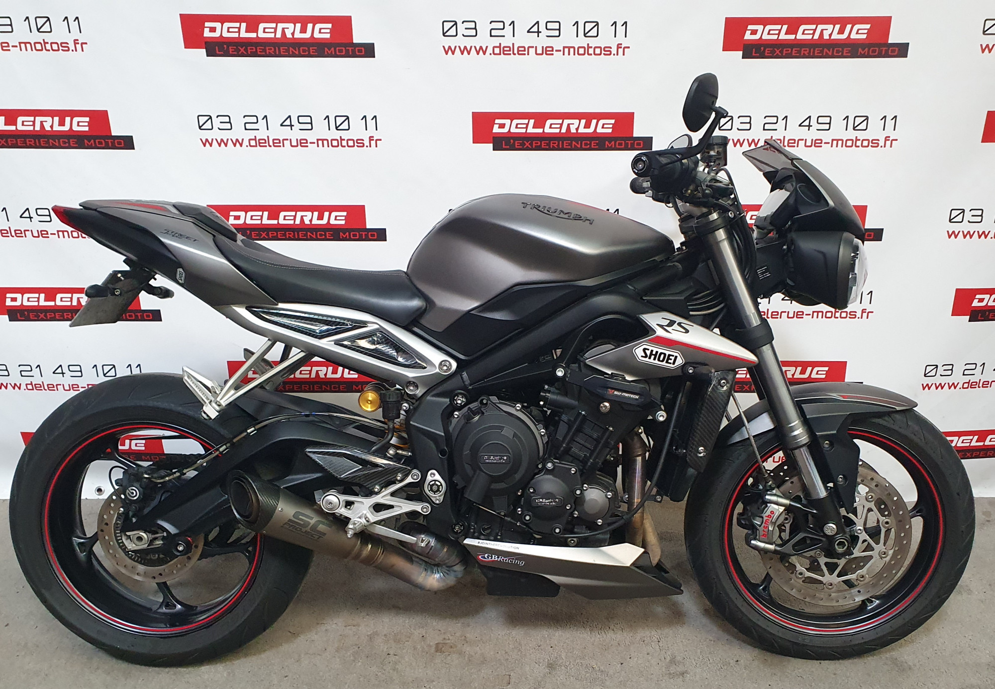 photo de TRIUMPH STREET TRIPLE 765 RS 765 occasion de couleur  en vente à Noyelles Sous Lens n°3