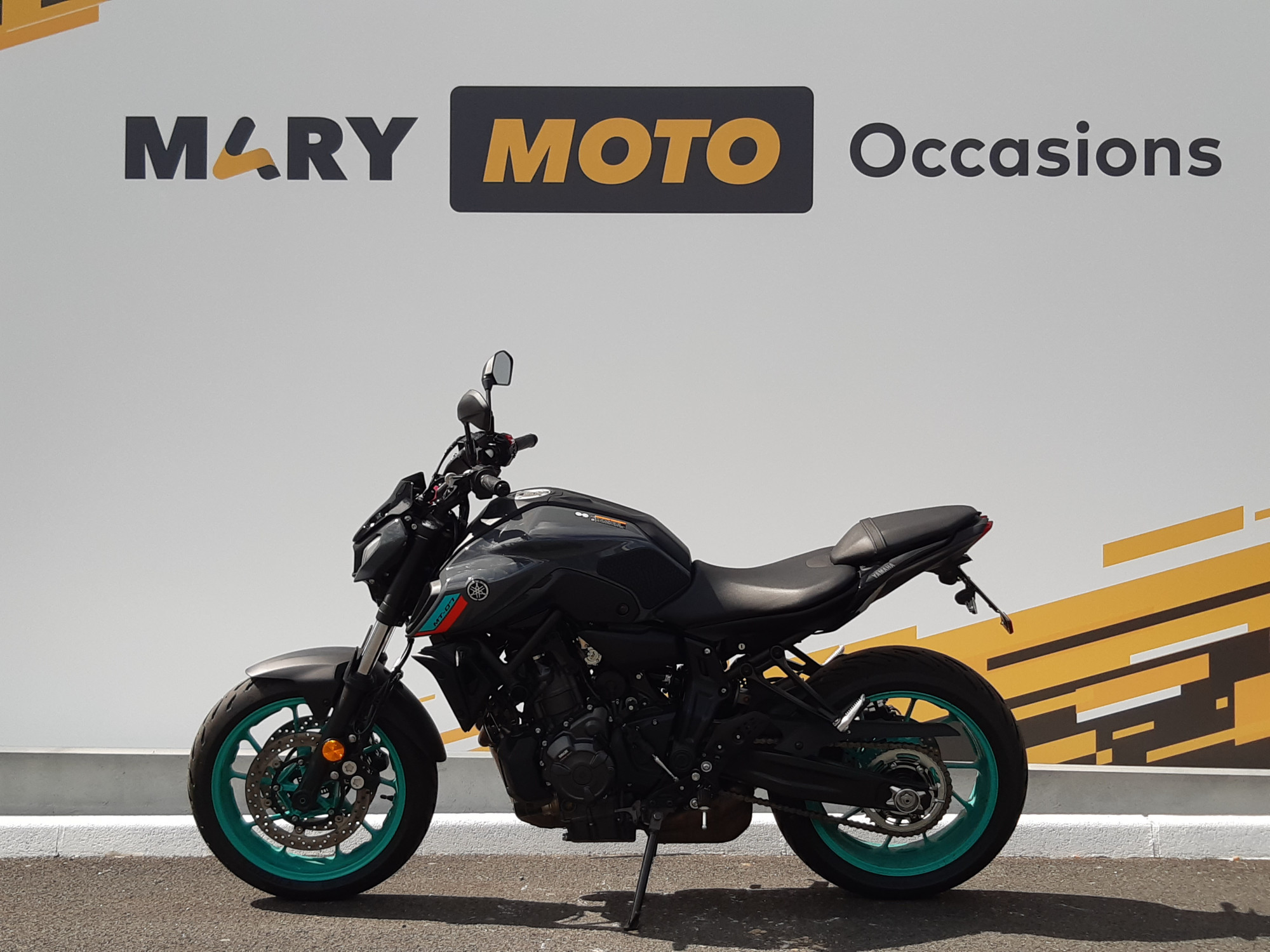 photo de YAMAHA MT-07 (47.5CV) 695 occasion de couleur  en vente   Bieville Beuville