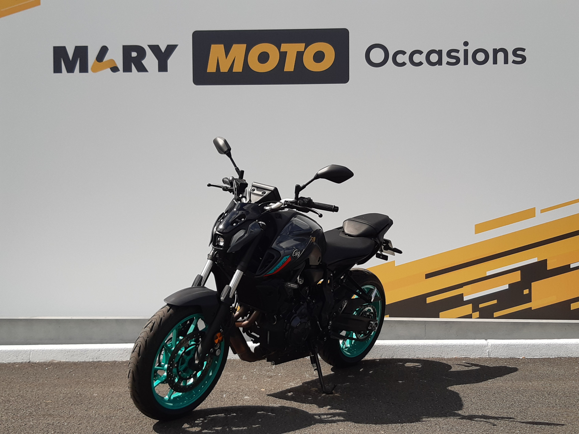 photo de YAMAHA MT-07 (47.5CV) 695 occasion de couleur  en vente à Bieville Beuville n°2