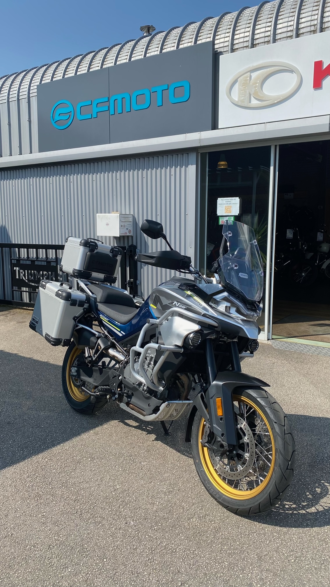 photo de CF MOTO 800 MT 800 occasion de couleur  en vente   Sevrey