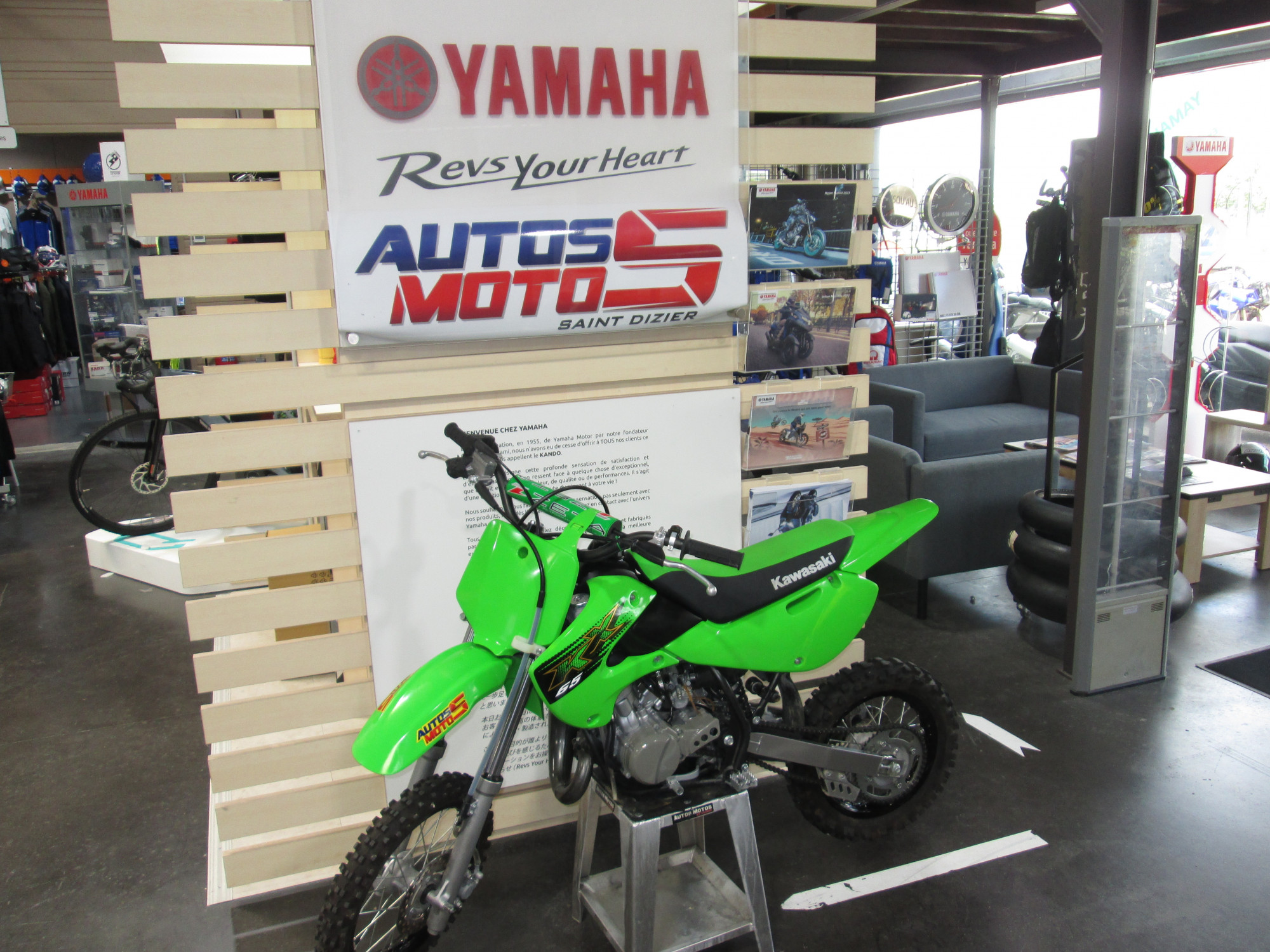 photo de KAWASAKI 65 KX 2020 65 occasion de couleur  en vente à St Dizier n°2