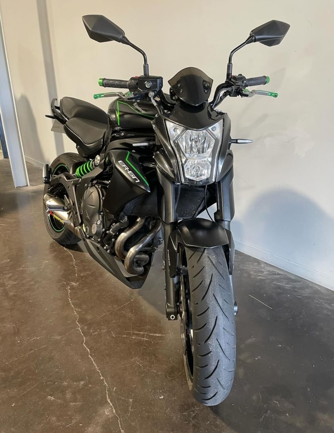 photo de KAWASAKI ER-6 (47.5CV) 6 occasion de couleur  en vente   SAINT MARTIN BOULOGNE