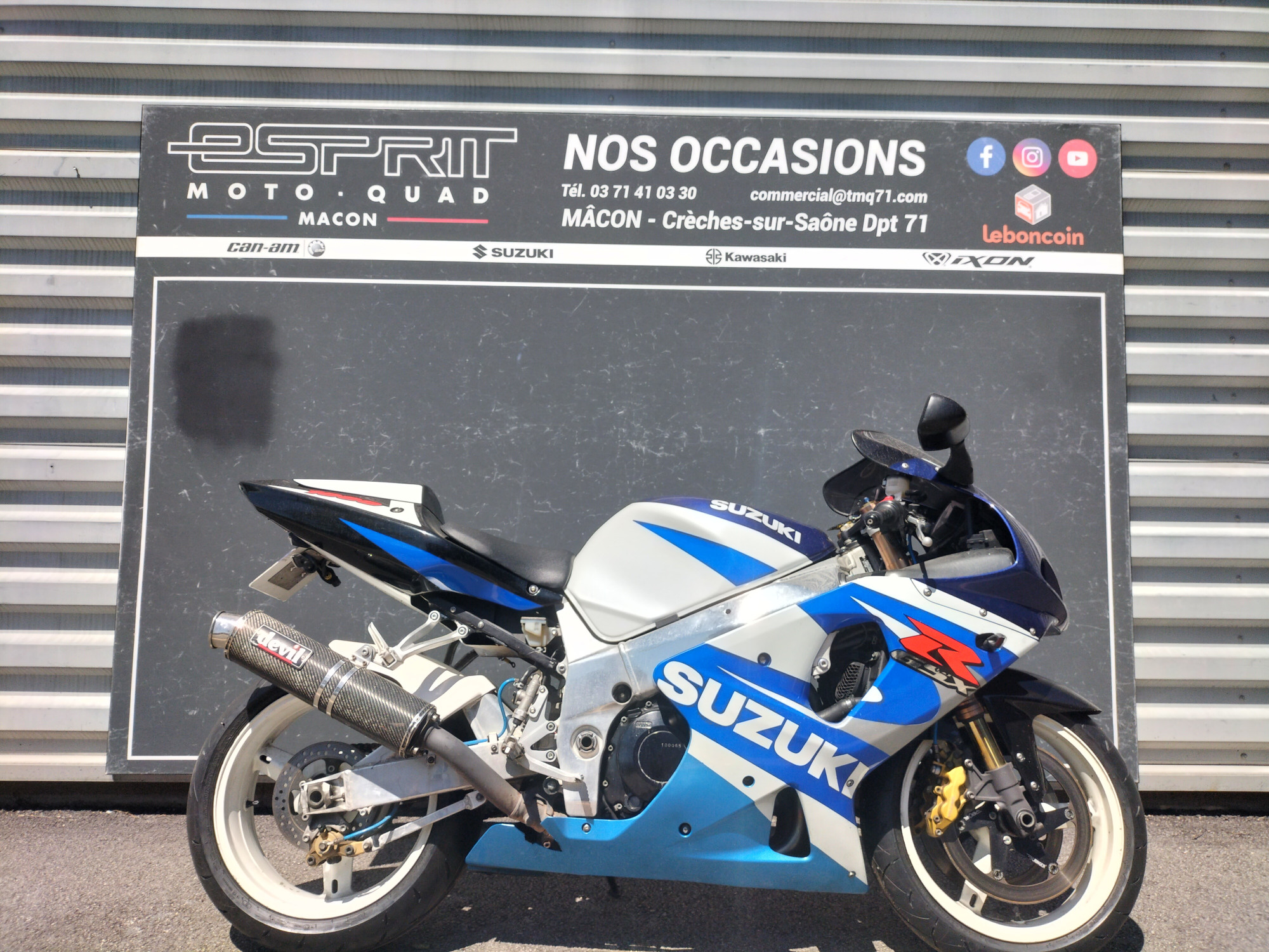 photo de SUZUKI GSX-R 1000 1000 occasion de couleur  en vente à Creches Sur Saone n°1