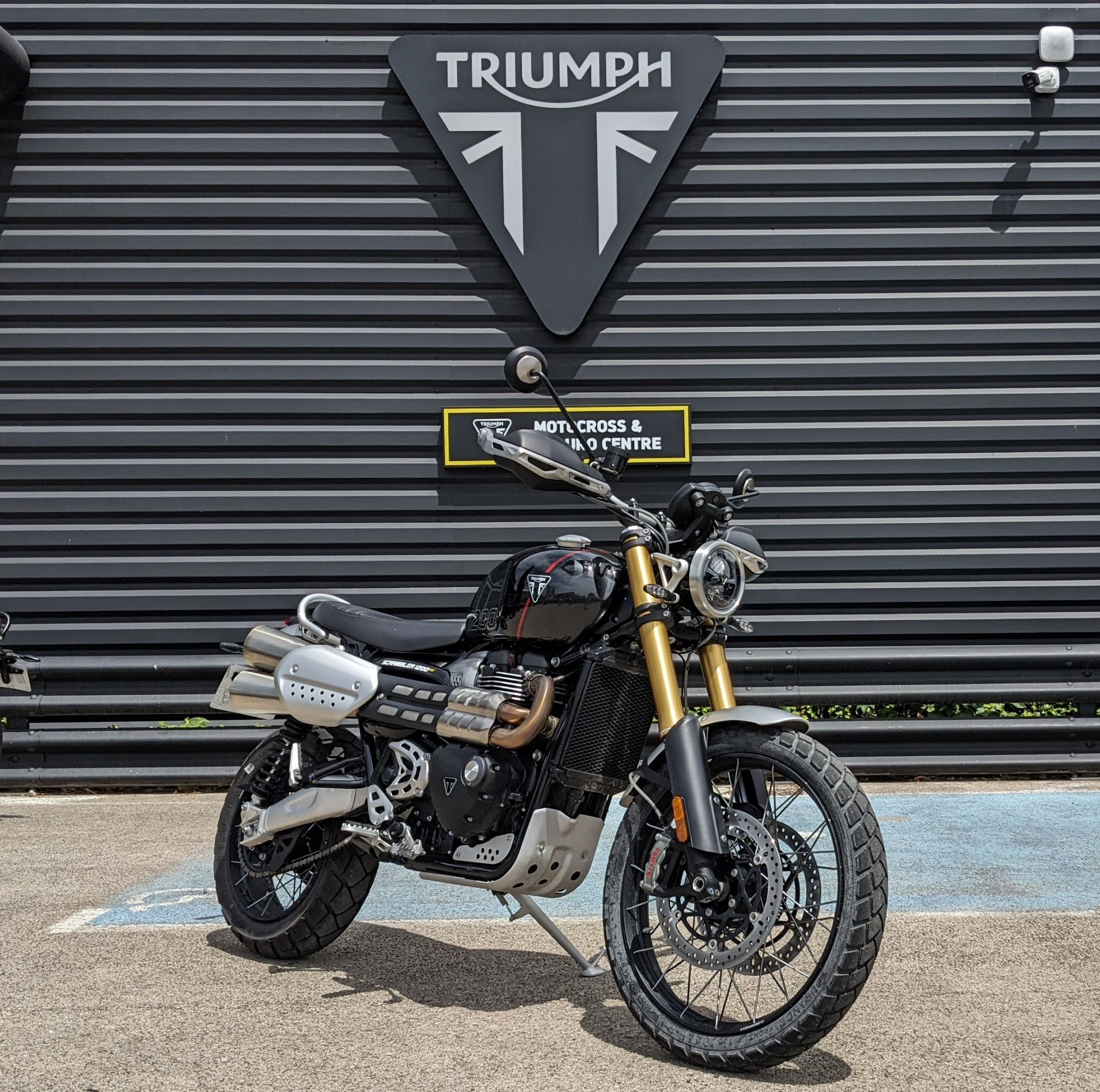 photo de TRIUMPH SCRAMBLER 1200 XE 1200 occasion de couleur  en vente à Nimes n°3