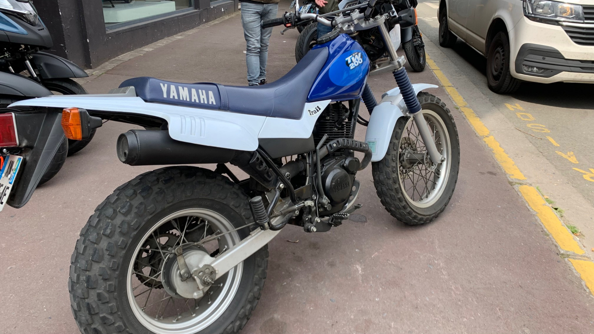 photo de YAMAHA TW 200 200 occasion de couleur  en vente à Tourcoing n°3