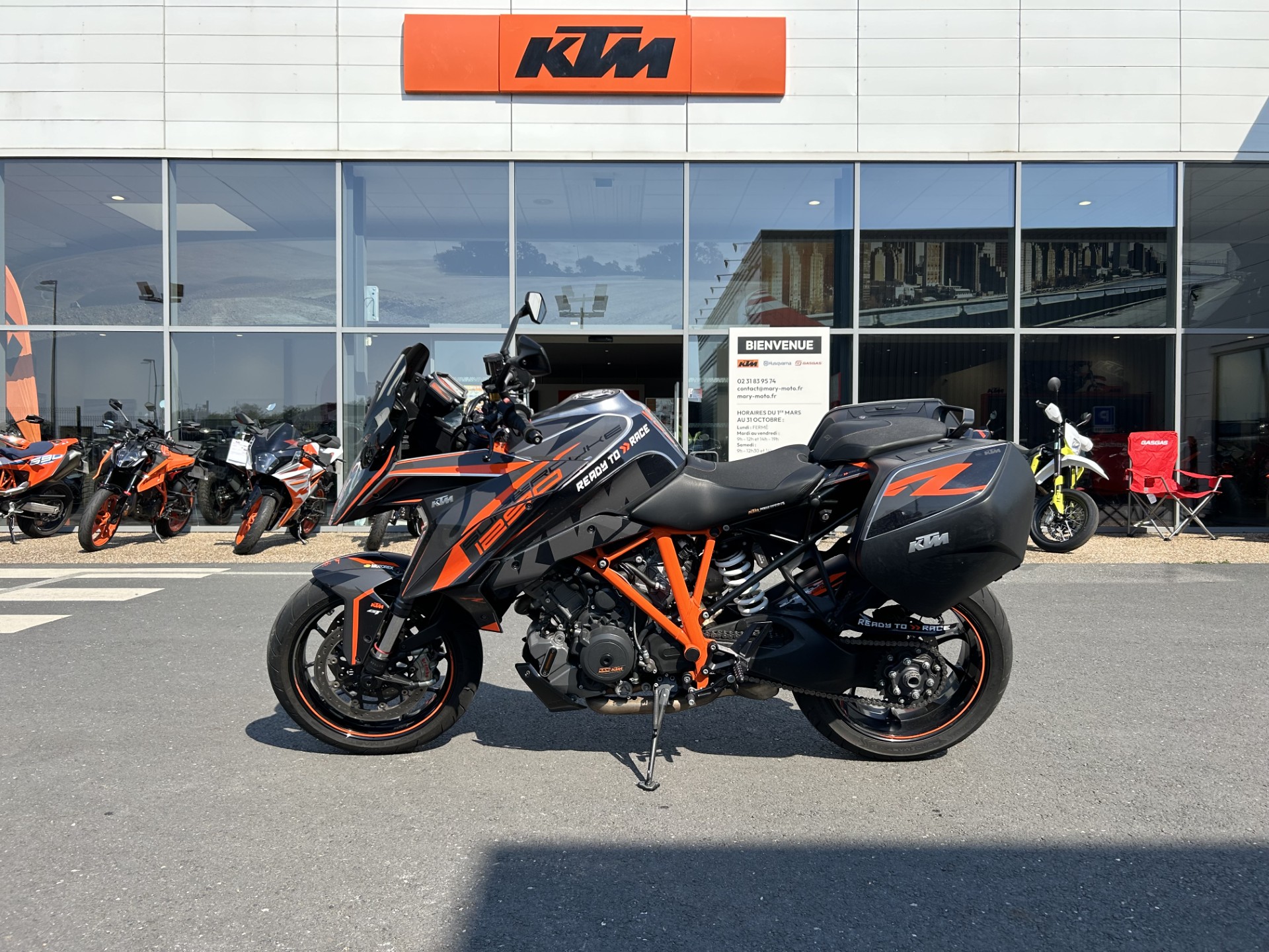 photo de KTM 1290 SUPER DUKE GT 1290 occasion de couleur  en vente à Bieville Beuville n°2