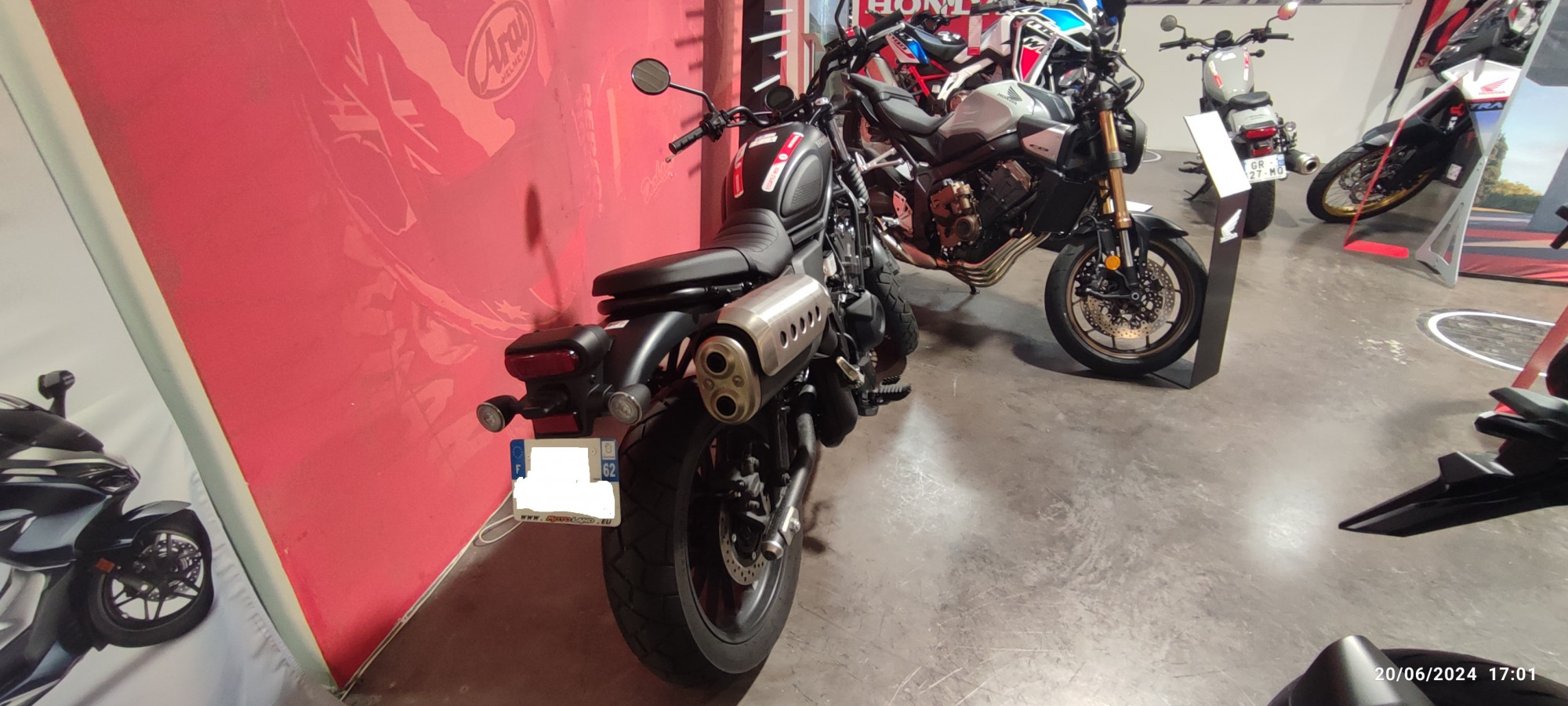 photo de HONDA CL 500 500 occasion de couleur  en vente   SAINT MARTIN BOULOGNE