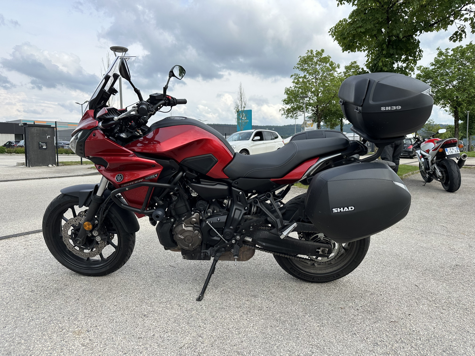 photo de YAMAHA TRACER 700 685 occasion de couleur  en vente à Pontarlier n°1