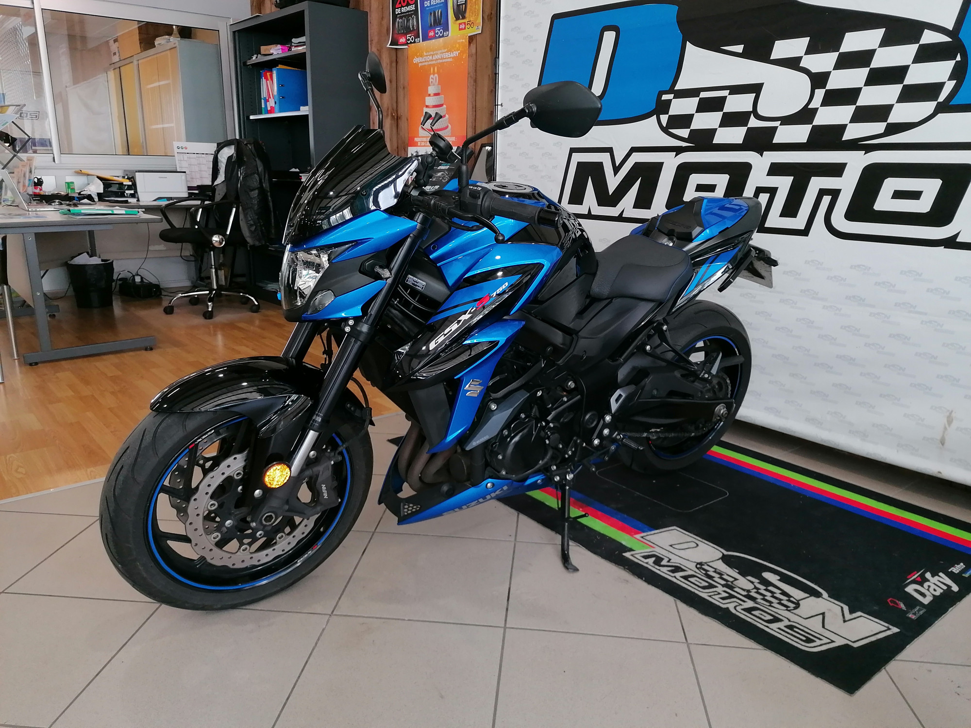 photo de SUZUKI GSX-S 750 750 occasion de couleur  en vente   Toulenne