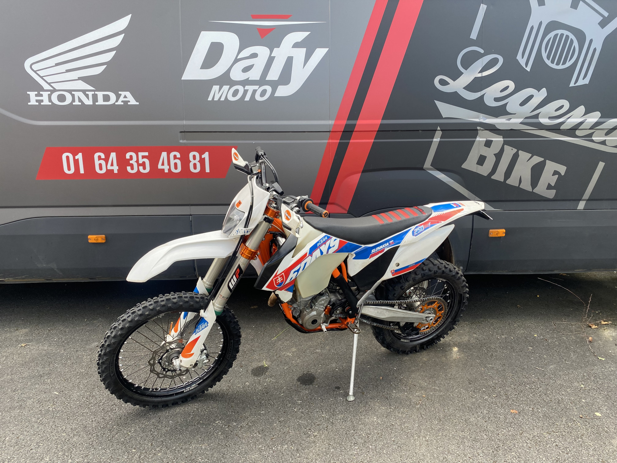 photo de KTM EXC-F 250 (END) 250 occasion de couleur  en vente à Meaux n°2