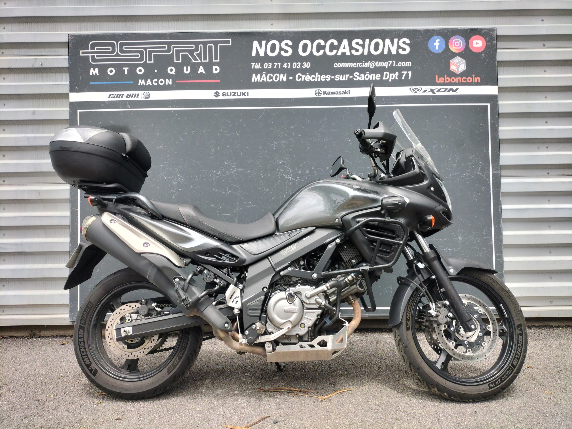 photo de SUZUKI DL 650 V-STROM 650 occasion de couleur  en vente à Creches Sur Saone n°3