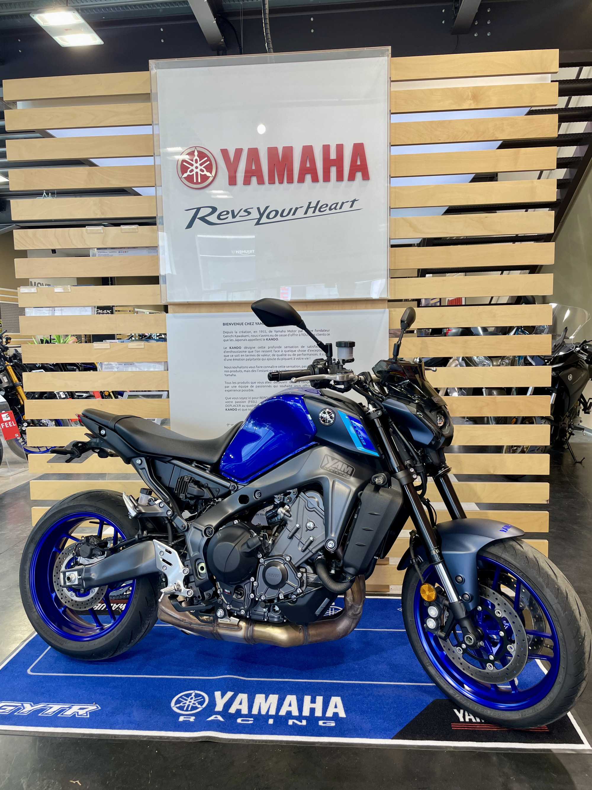 photo de YAMAHA MT-09 850 occasion de couleur  en vente à Merignac n°2