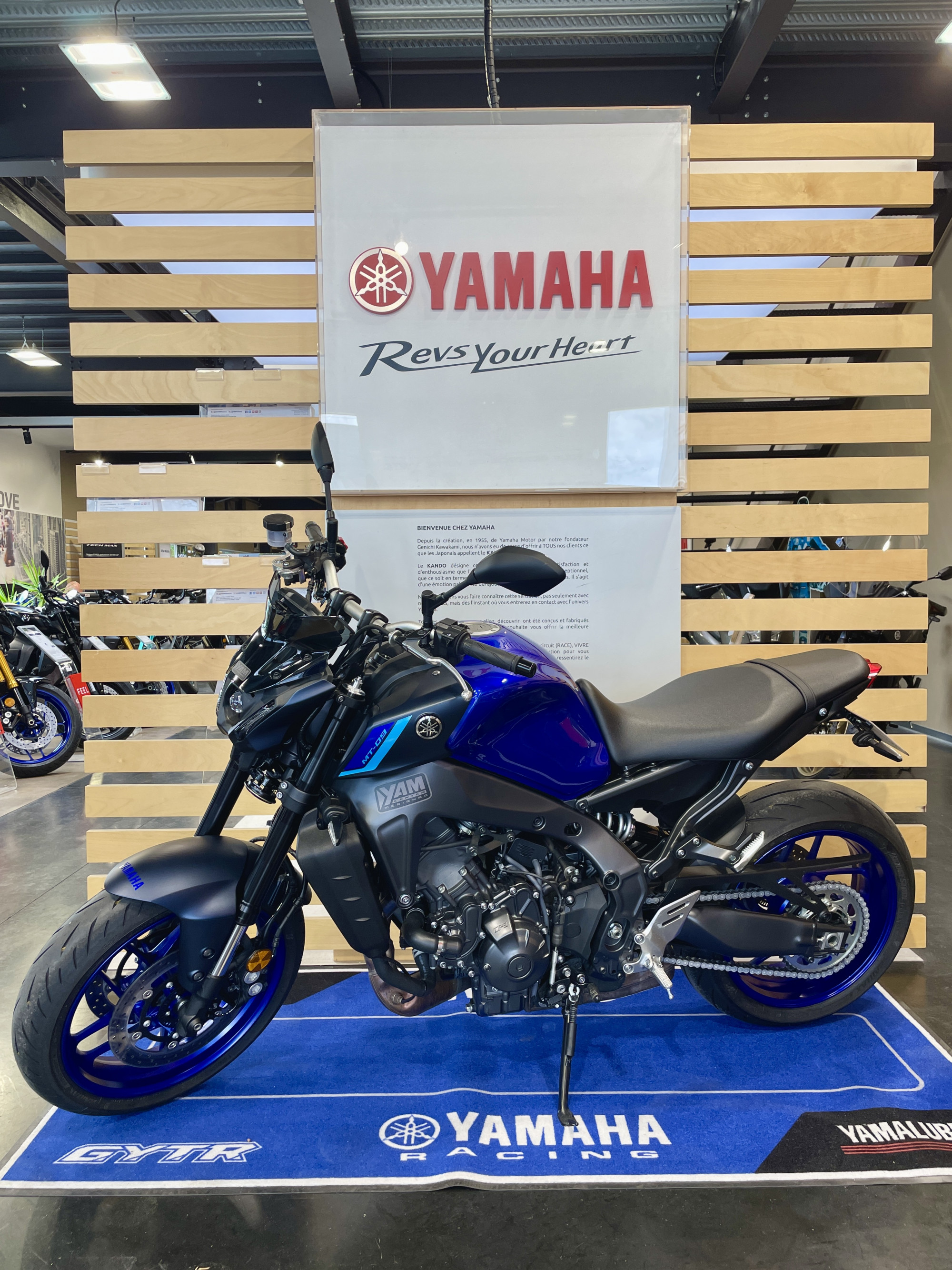 photo de YAMAHA MT-09 850 occasion de couleur  en vente à Merignac n°3